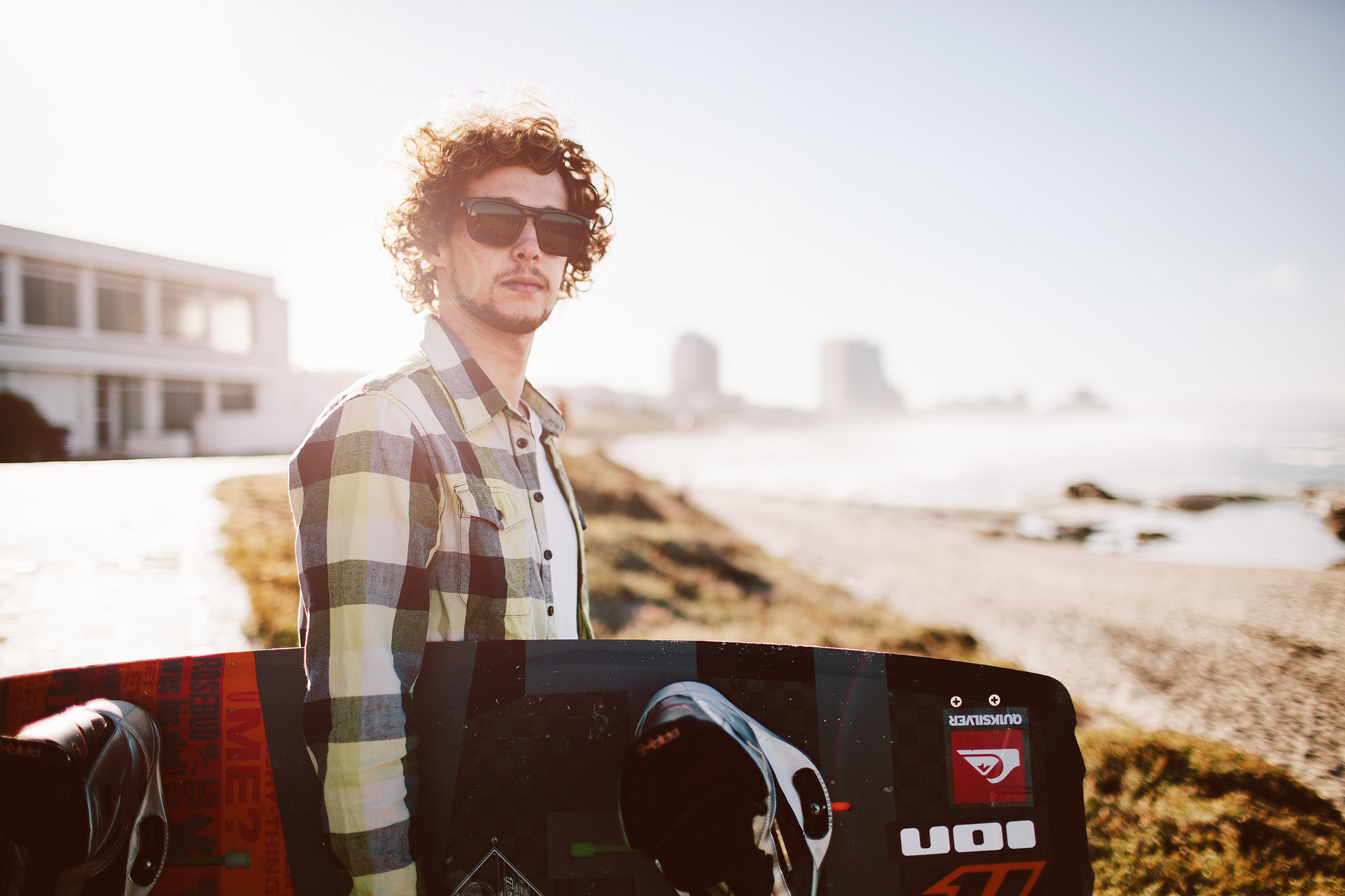 Mario Rodwald, European kiteboarding champion - Cape Town, South Africa