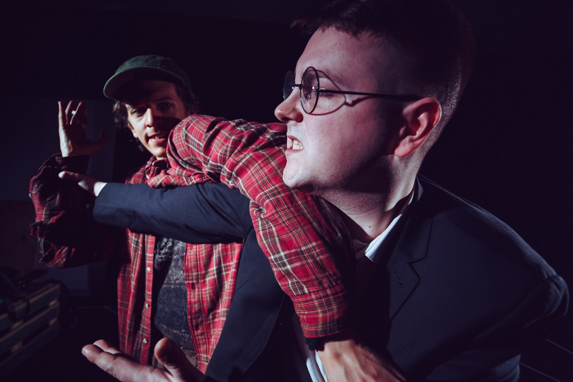 Stills for theatre production ‘Fell’