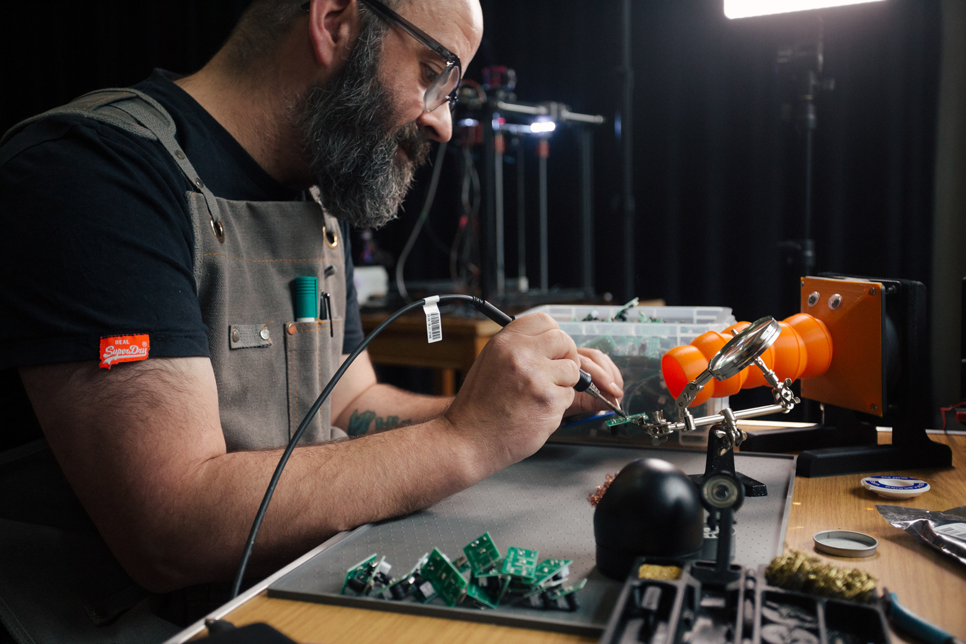 Analogue & digital technology artist Ivan Mack