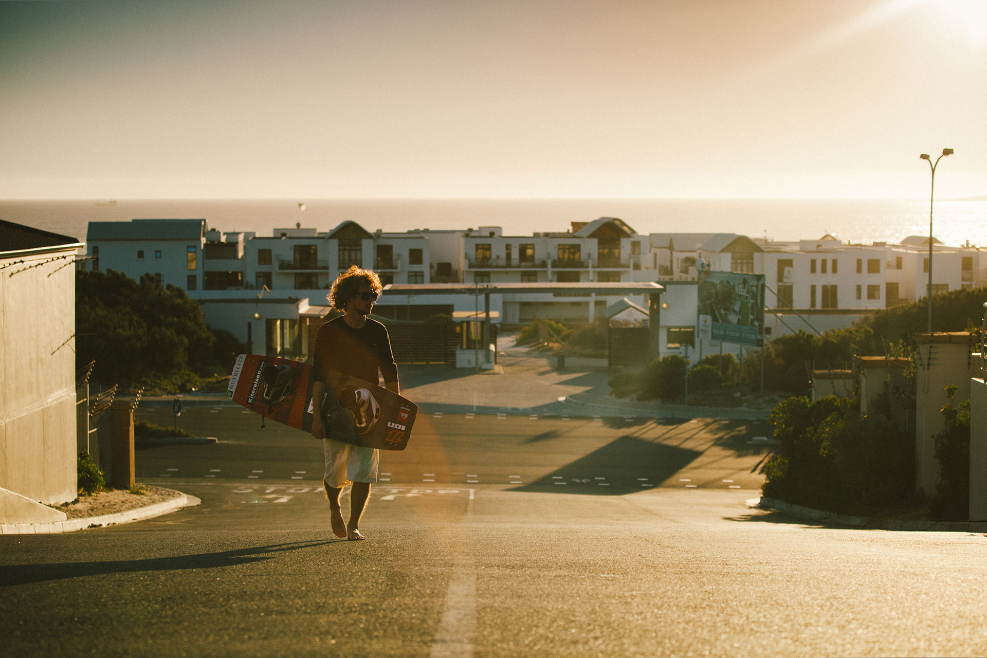 Mario Rodwald, European kiteboarding champion - Cape Town, South Africa