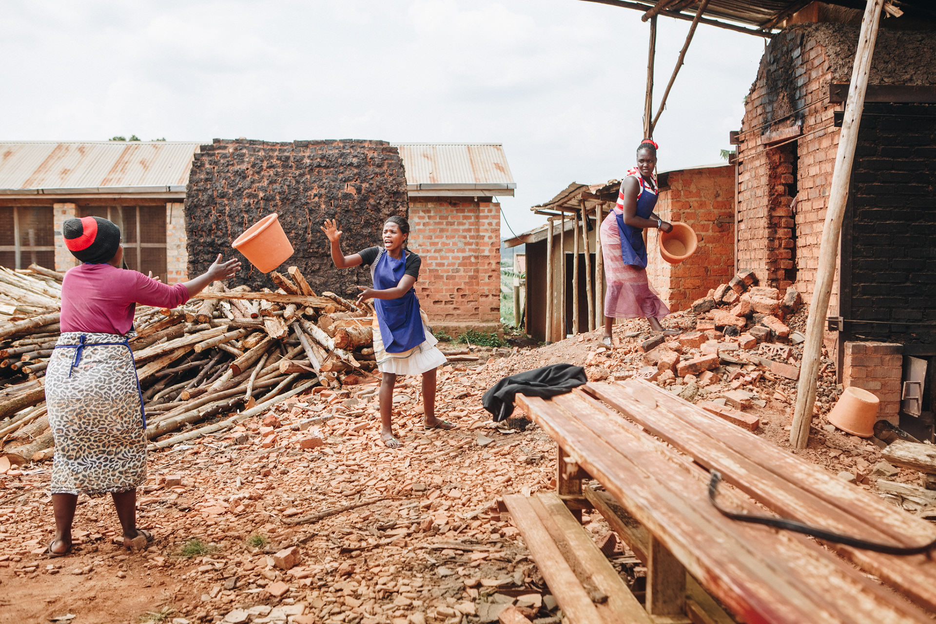 Water filter pot production, Uganda - editorial for non-profit Yunus Social Business (YSB)