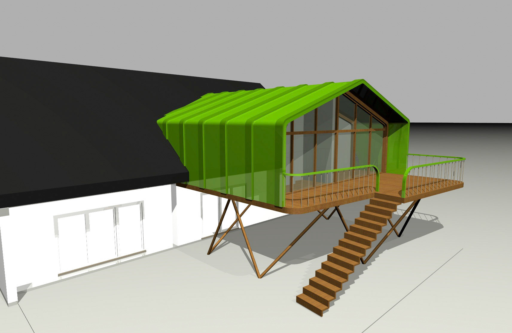erweiterung | anbau | holzbau | wohnen