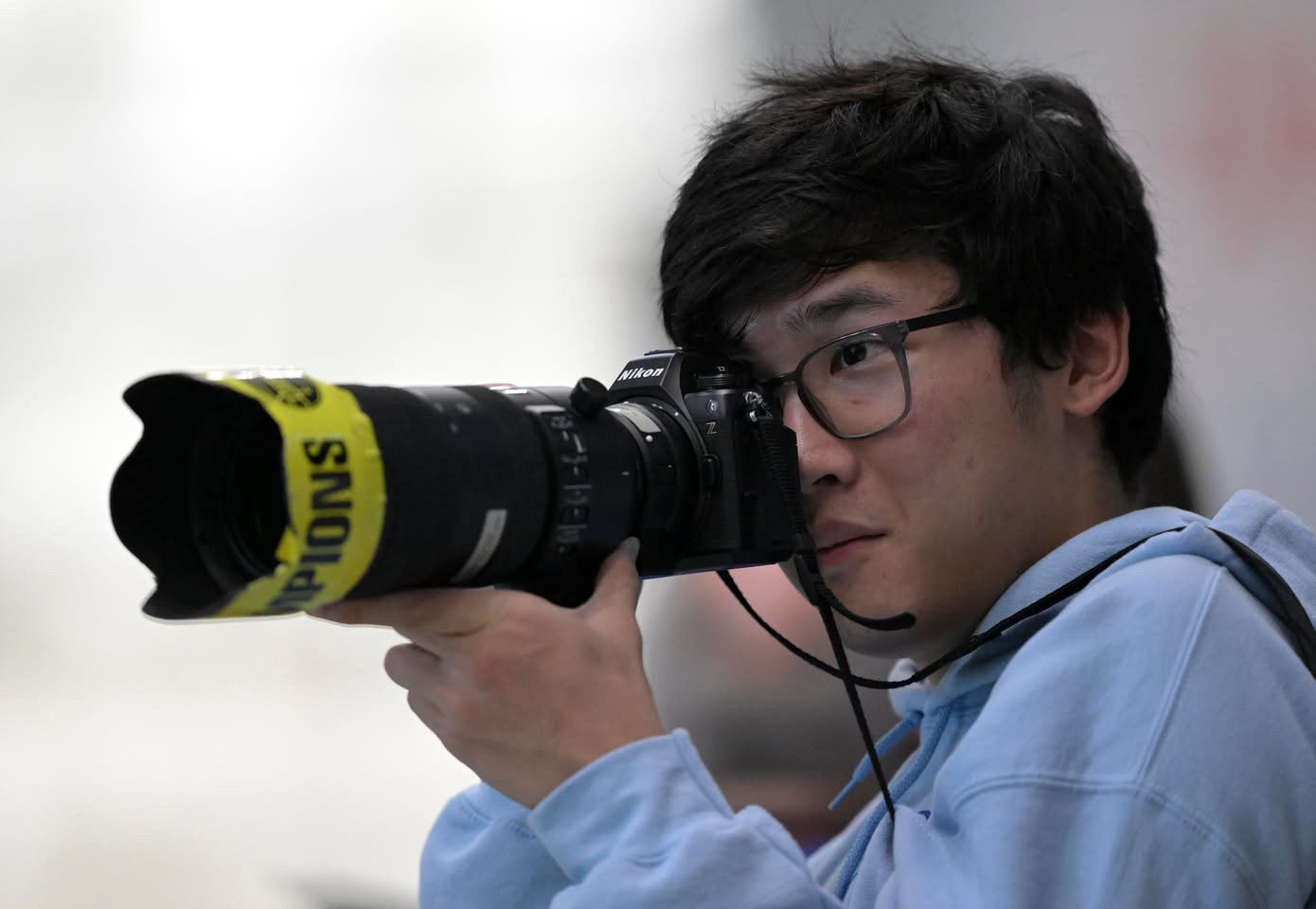 At MSHSAA state swim championships, November 2025. Photo by AJ Ward