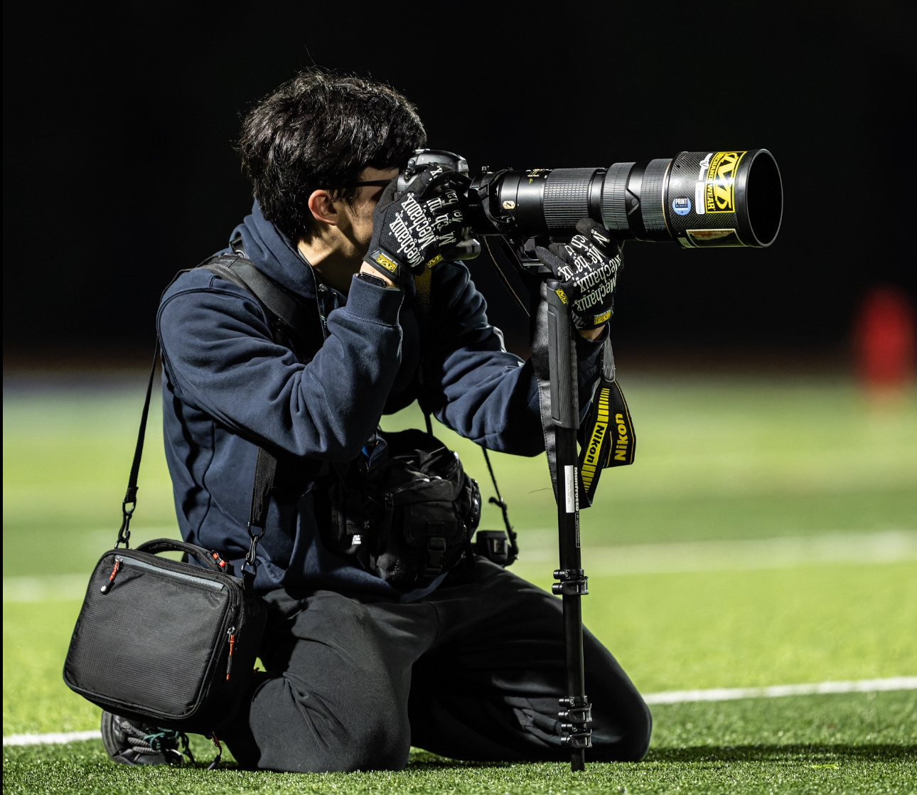 Documenting October high school football. Kirkwood @ Ladue football game, Oct. 18, 2024. Photo by AJ Ward