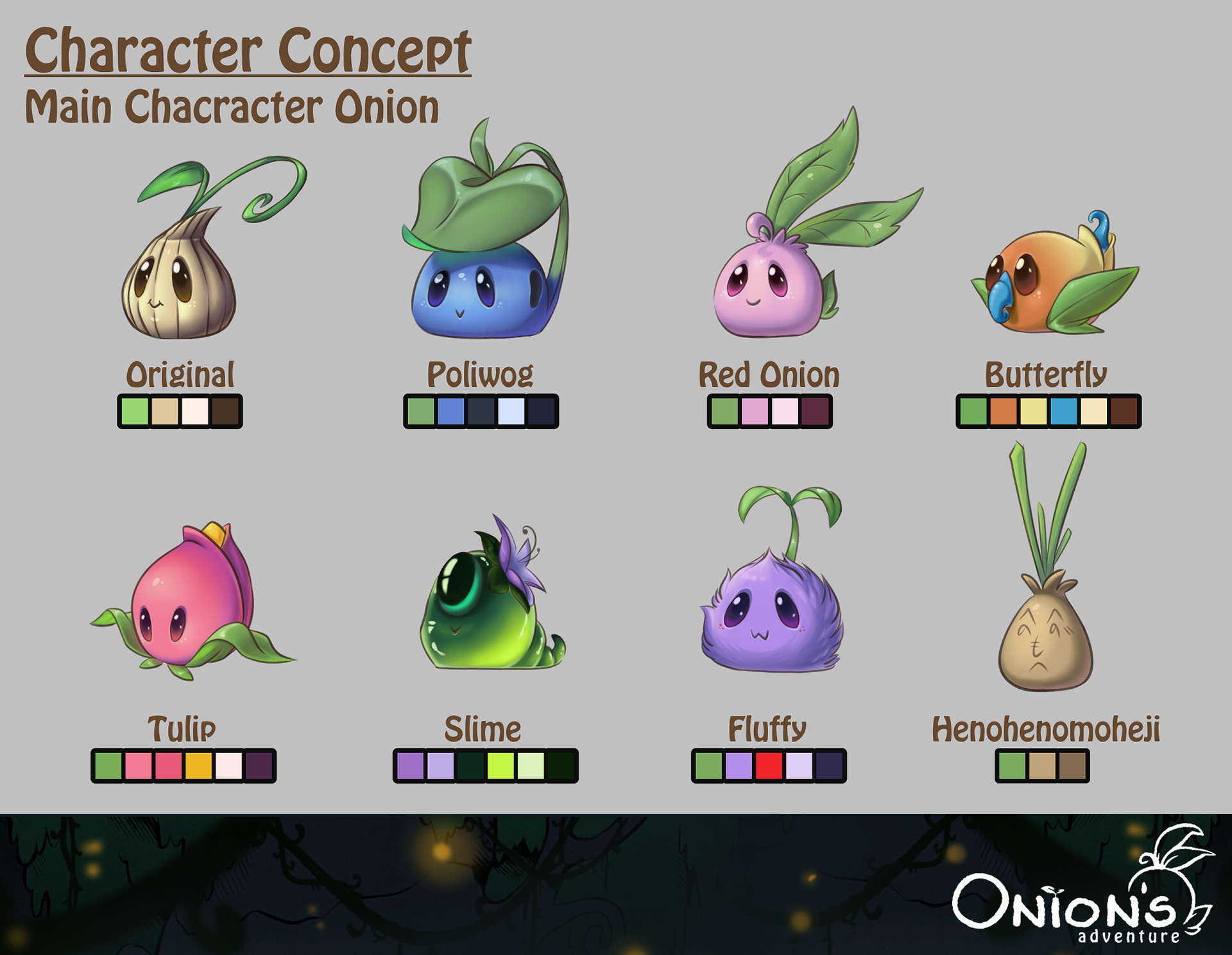 Character Concept Art: Onion