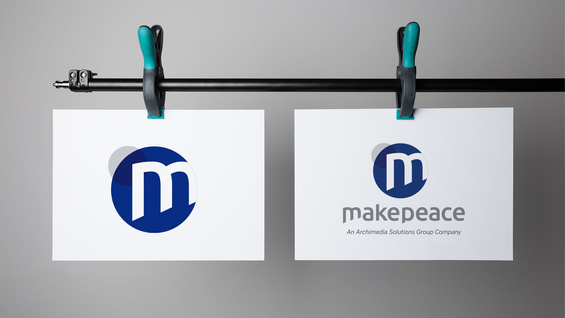 makepeace hanging logo print samples