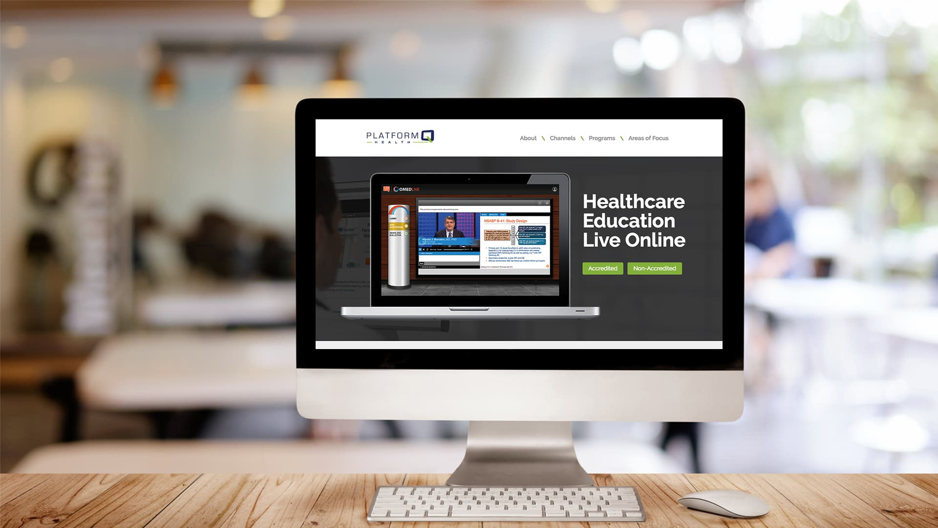 platform q health website homepage screen capture