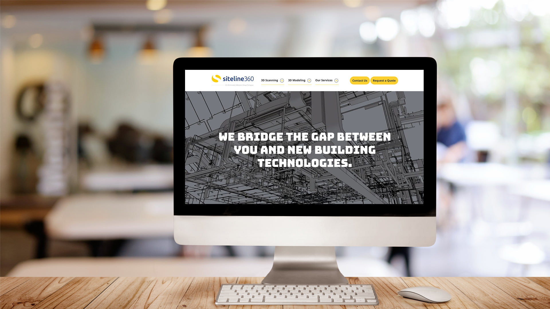 siteline360 website homepage screen capture