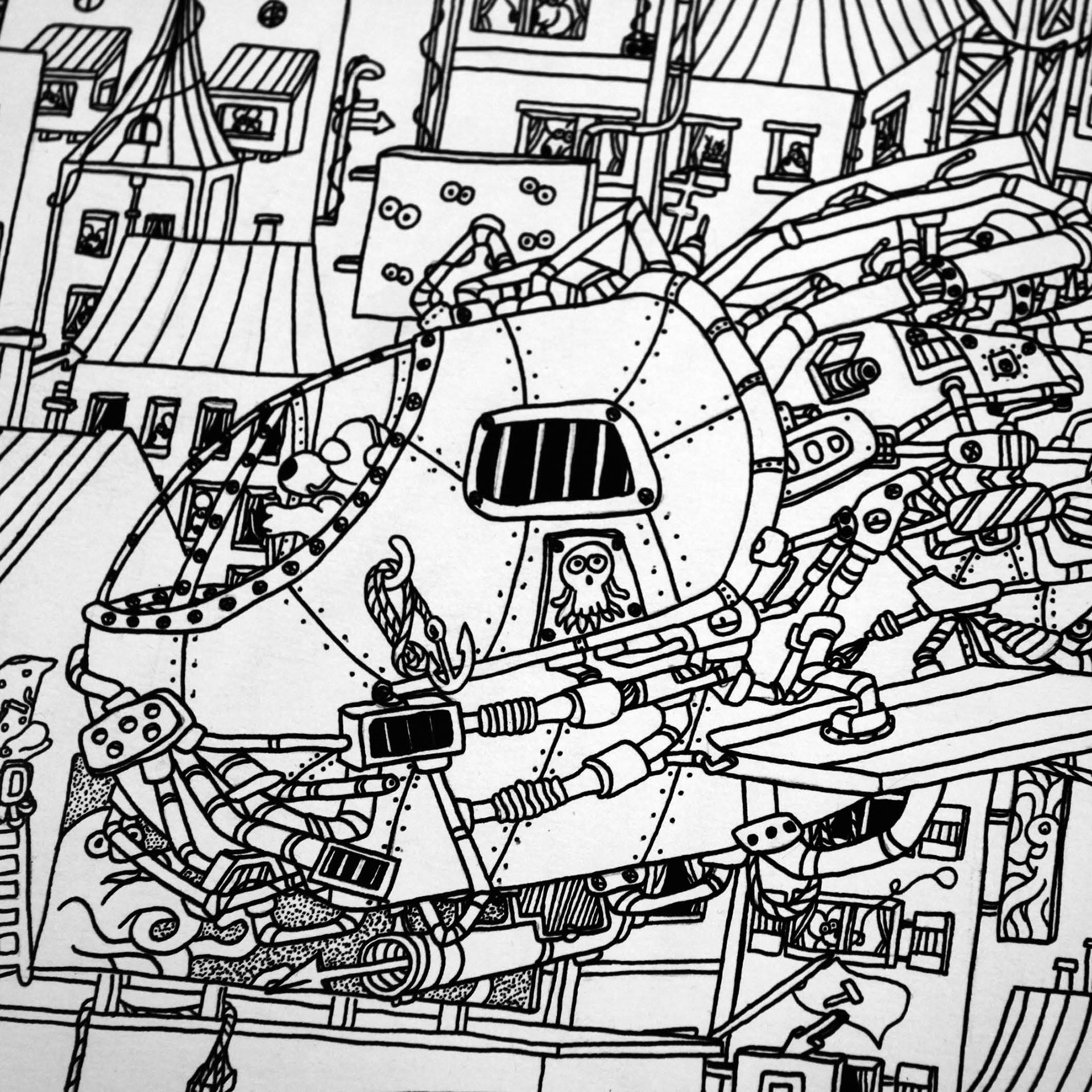 Wimmelbuch "New Dog City"