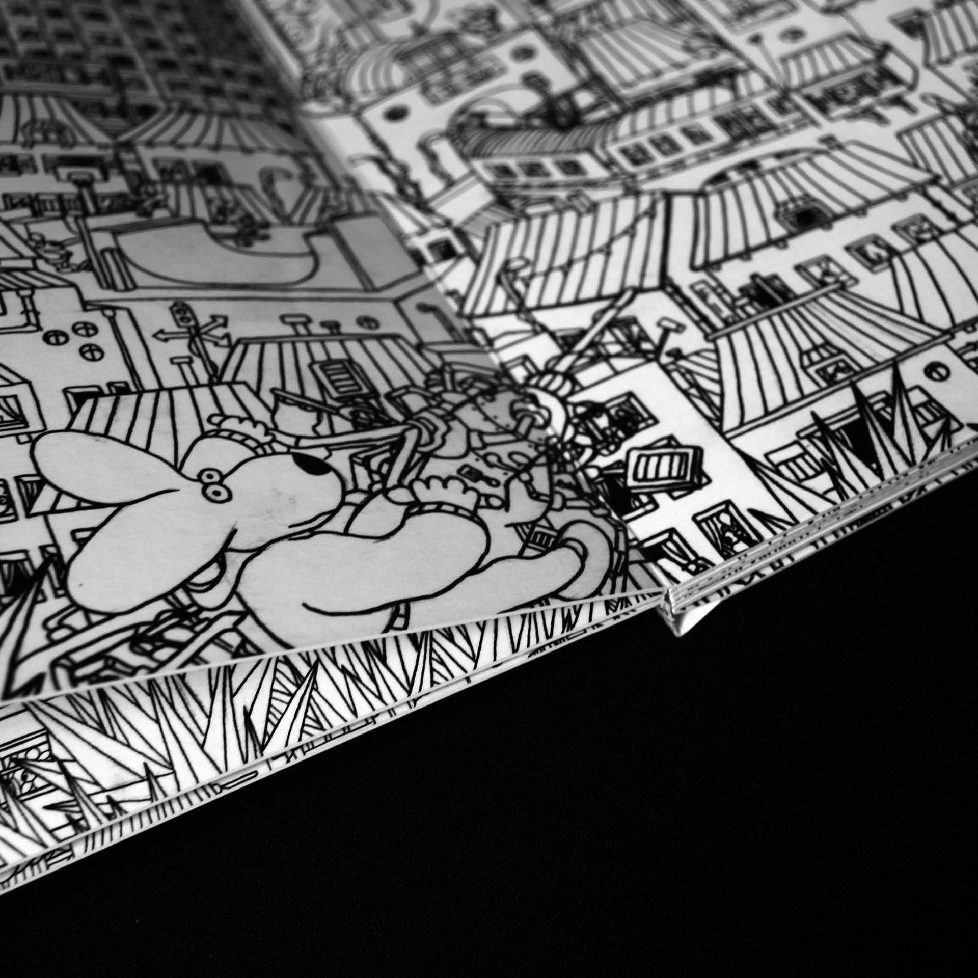 Wimmelbuch "New Dog City"