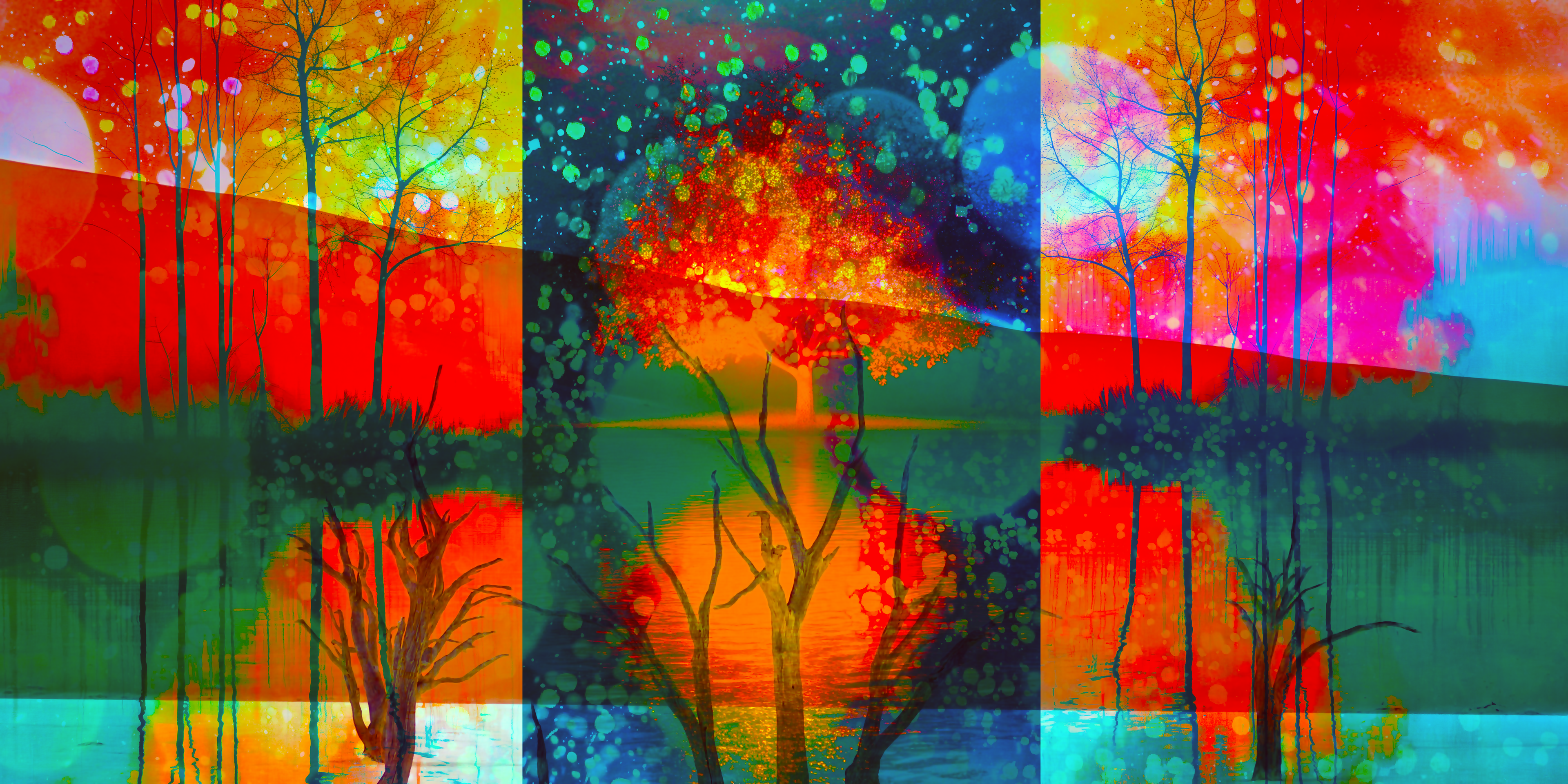 Blazing Canvas