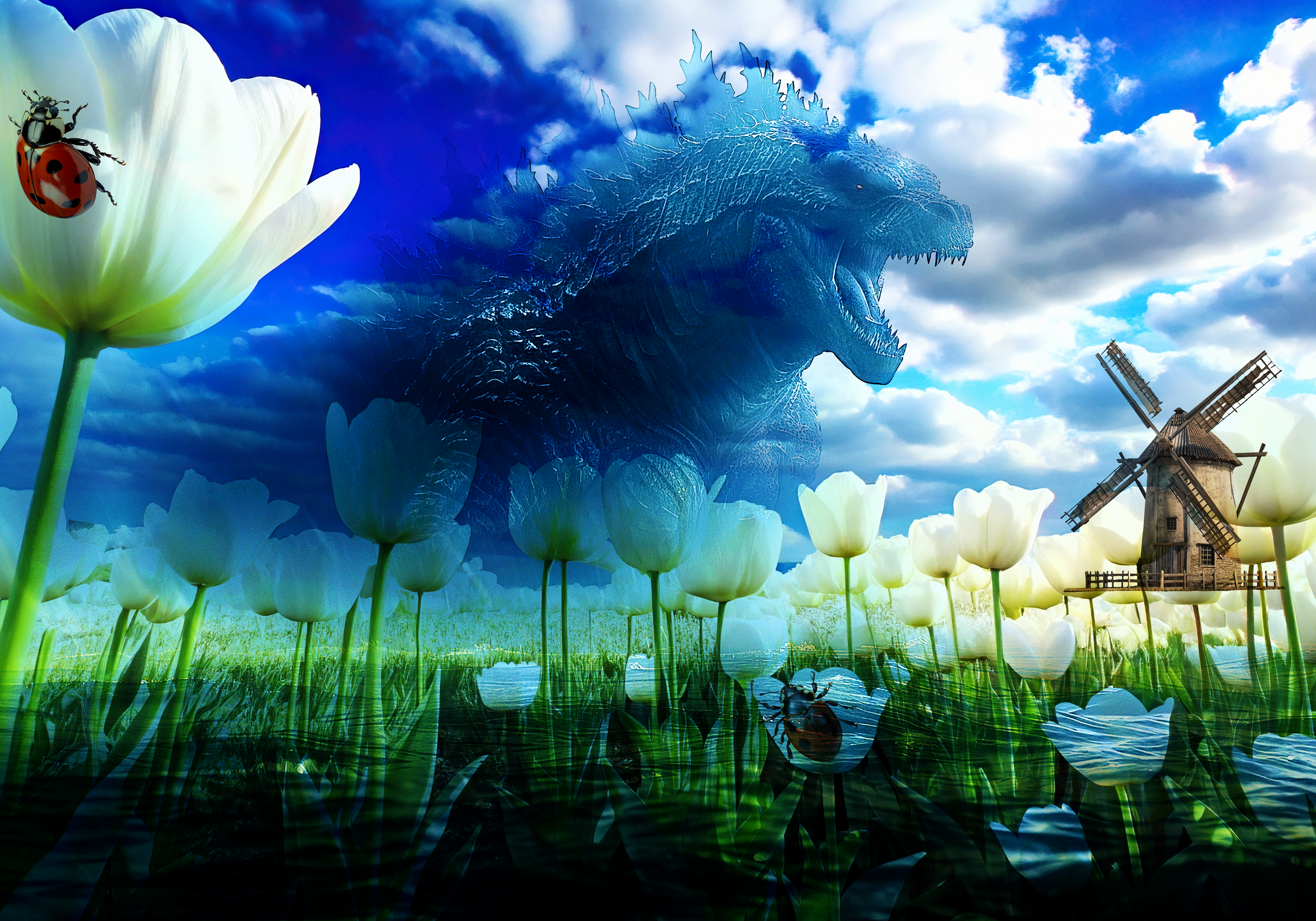 Godzilla Invades Holland