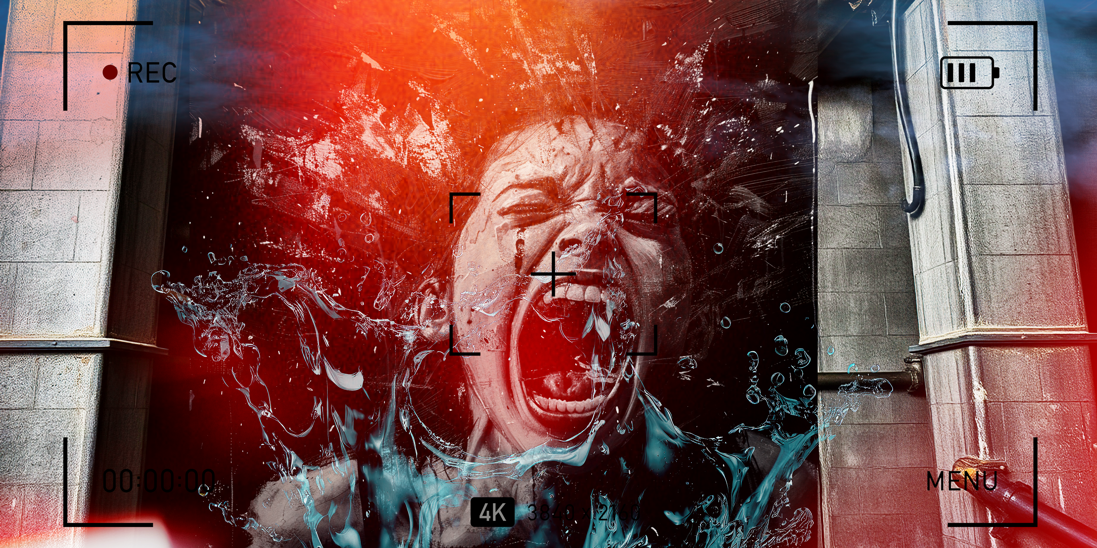 This piece called 'The Bystander' critiques our collective desensitization, where cries for help are transformed into digital content, leaving the individual drowning in solitude and anguish.