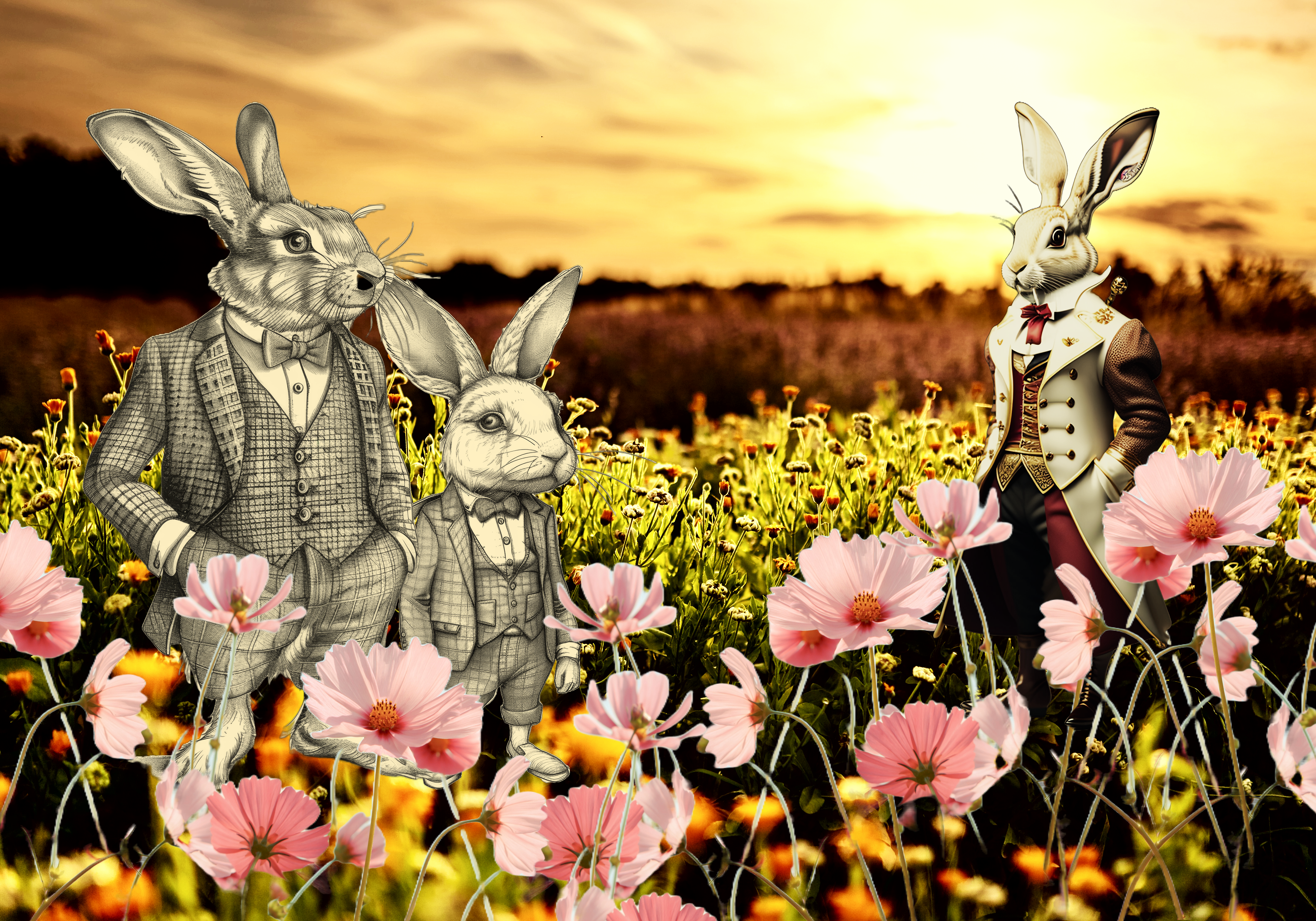 Victorian Era Rabbits