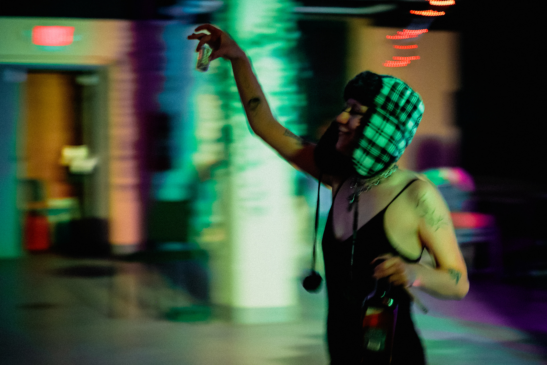 Bog Body Dance Party. An experimental puppet show rave by Maura Pelczynski.  Performed on April  24th of 2025 at Sarah Lawrence College.