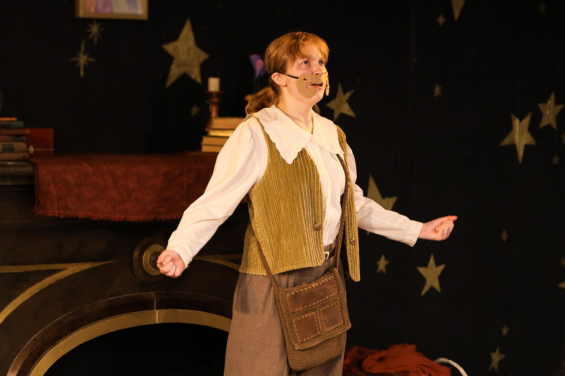 Little Women by Kate Hamill. (Adapted from the novel by Luisa May Alcott) Directed by Oona Hutchman. Produced by Downstage Theatre Company. Performed on December 5th, 6th, and 7th of 2024 at Sarah Lawrence College.