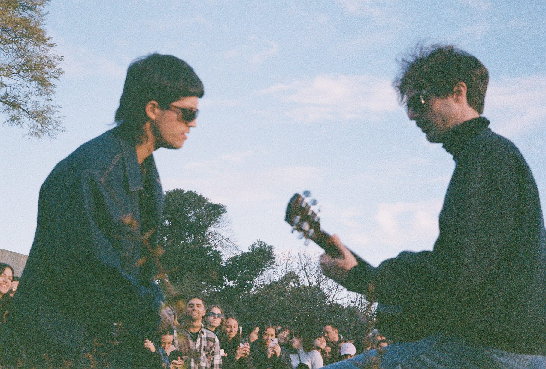 Silvestre y La Naranja en la Universidad Nacional de Córdoba. Córdoba, Argentina. Julio 2024.