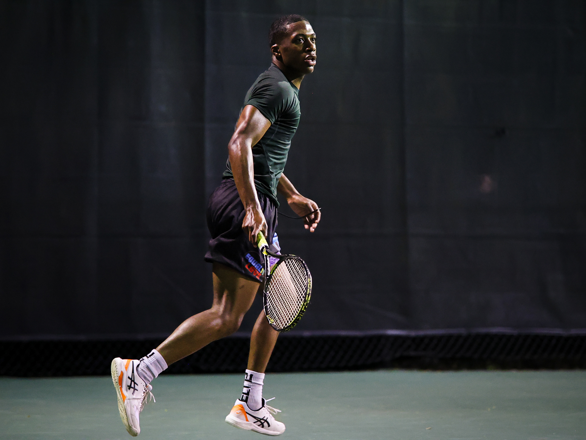 Sarah Lawrence College Men's Tennis Senior Night against St. Joseph's Long Island. Thursday, April 24th, 2025. Bronxville, New York.