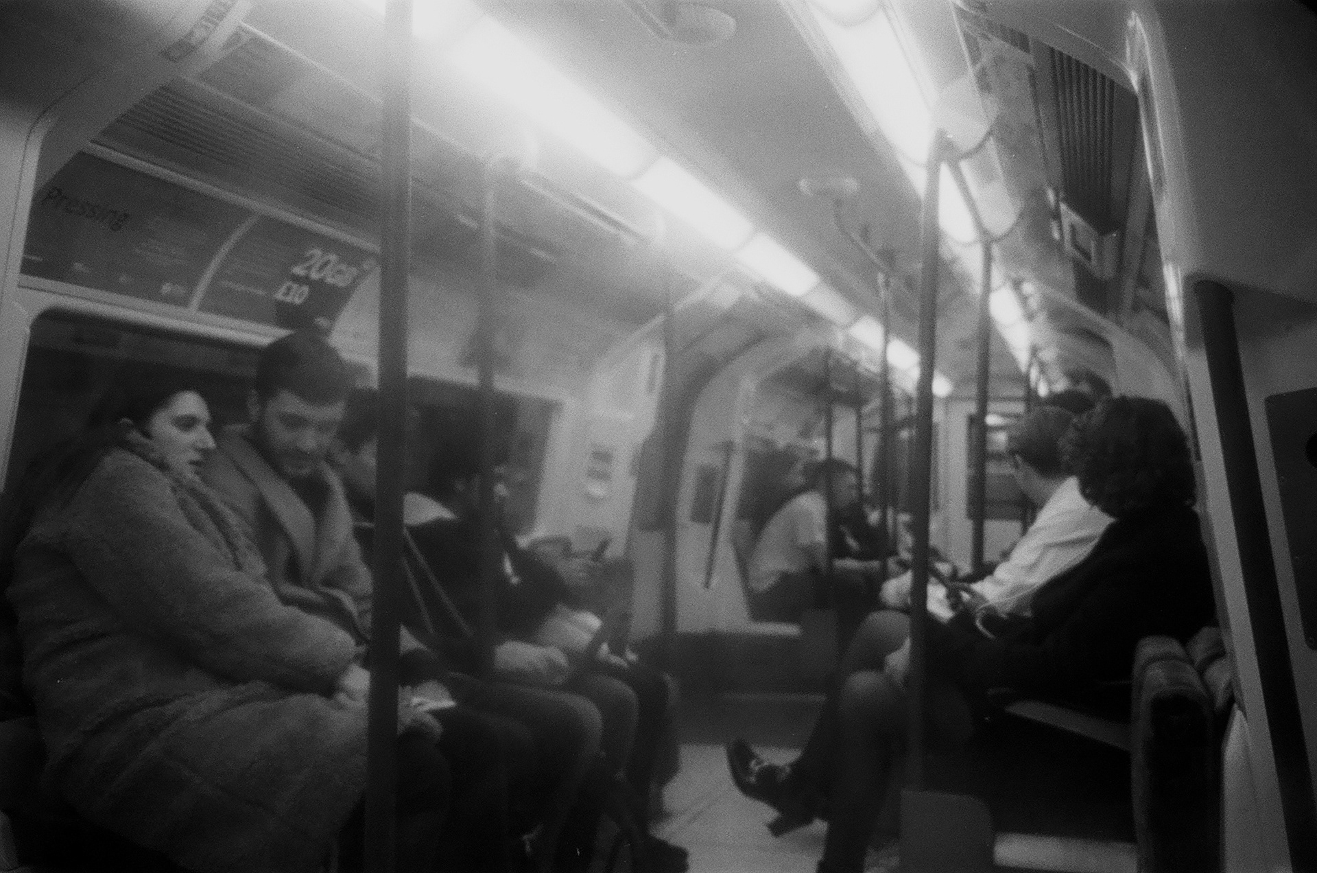 The Tube. London, UK. December 2023.