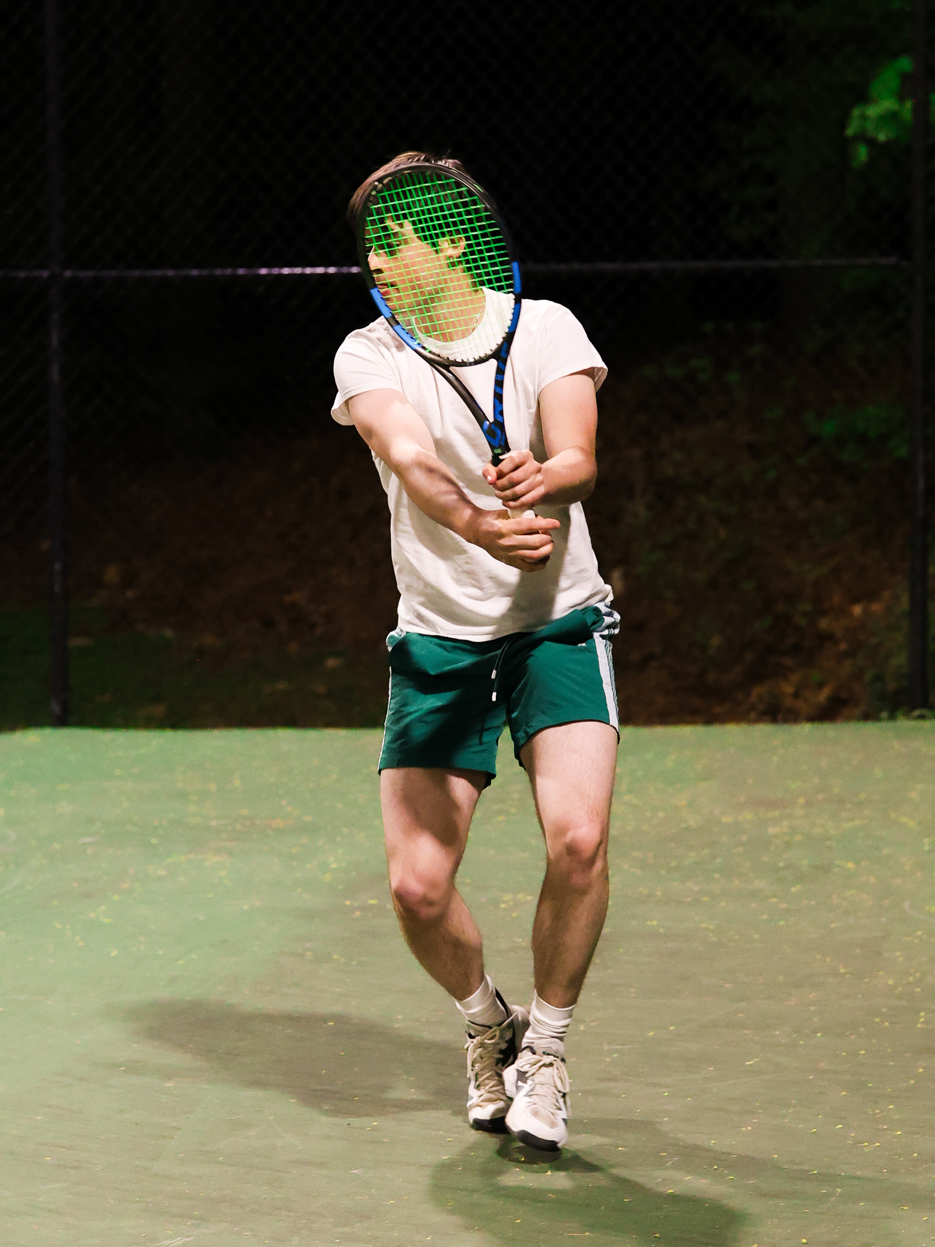 Sarah Lawrence College Men's Tennis Senior Night against St. Joseph's Long Island. Thursday, April 24th, 2025. Bronxville, New York.