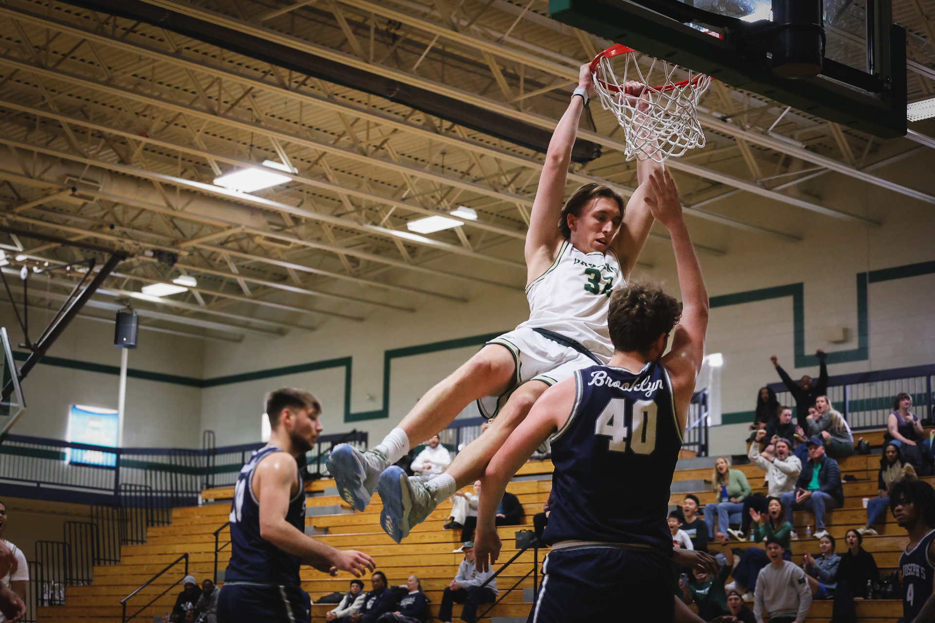 Sarah Lawrence College Men's Basketball Doubleheader against St. Joseph's Brooklyn. Saturday, January 25th, 2025. Bronxville, New York.
