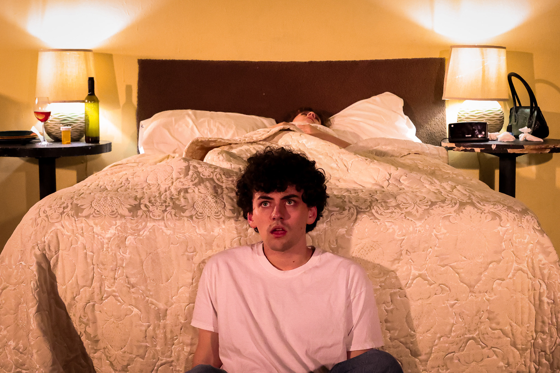 Bug by Tracy Letts. Directed by Sarah Luczak. Produced by Melancholy Players Theatre Company. Performed on November  21st, 22nd, and 23rd of 2024 at Sarah Lawrence College.