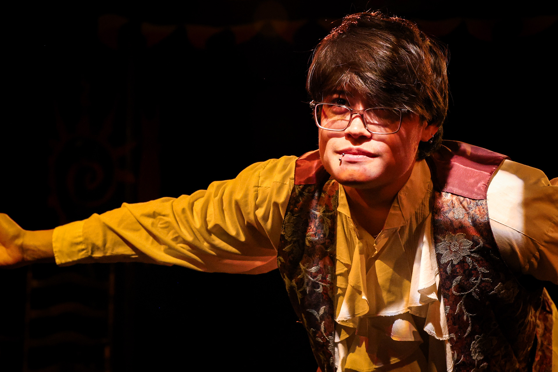 Richard III by William Shakespeare. Performed by Shrews Naked Shakespeare  on April  4th, 5th, and 6th of 2025 at Sarah Lawrence College.