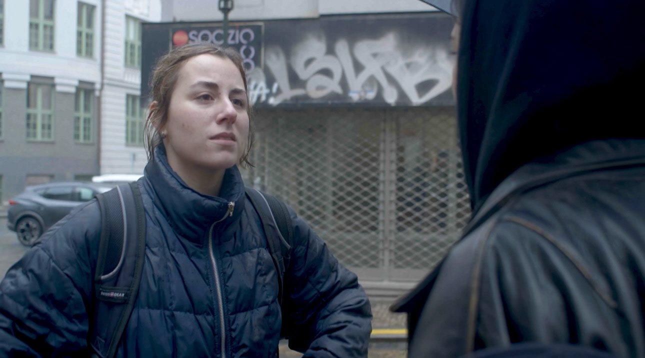 Recreation of Lady Bird scene by Greta Gerwig. Directed by Jonathan Benson. Prague, Czechia. January 2024.