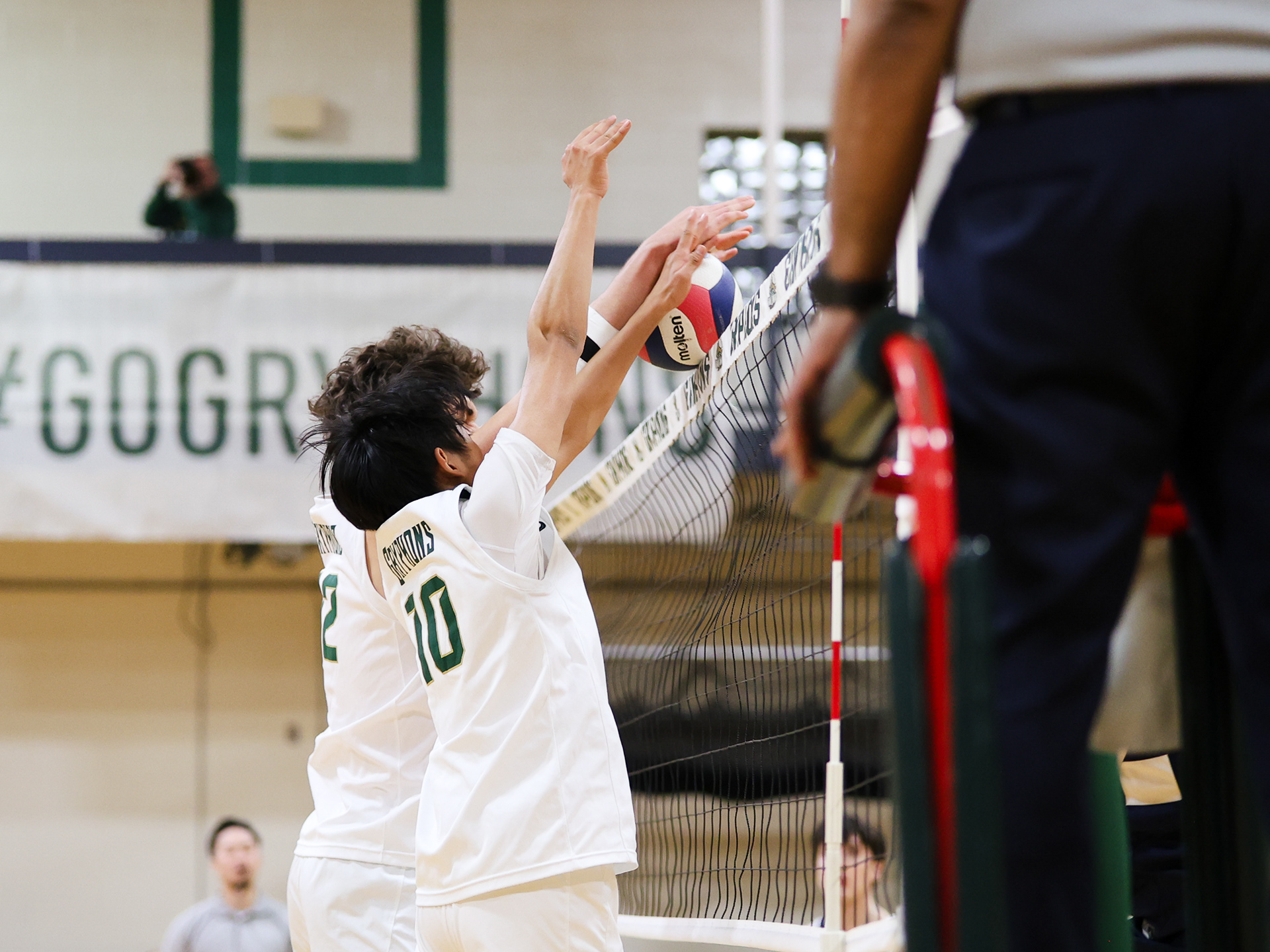 Sarah Lawrence College Men's Volleyball against St. Joseph's Brooklyn. Monday, March 3rd, 2025. Bronxville, New York.