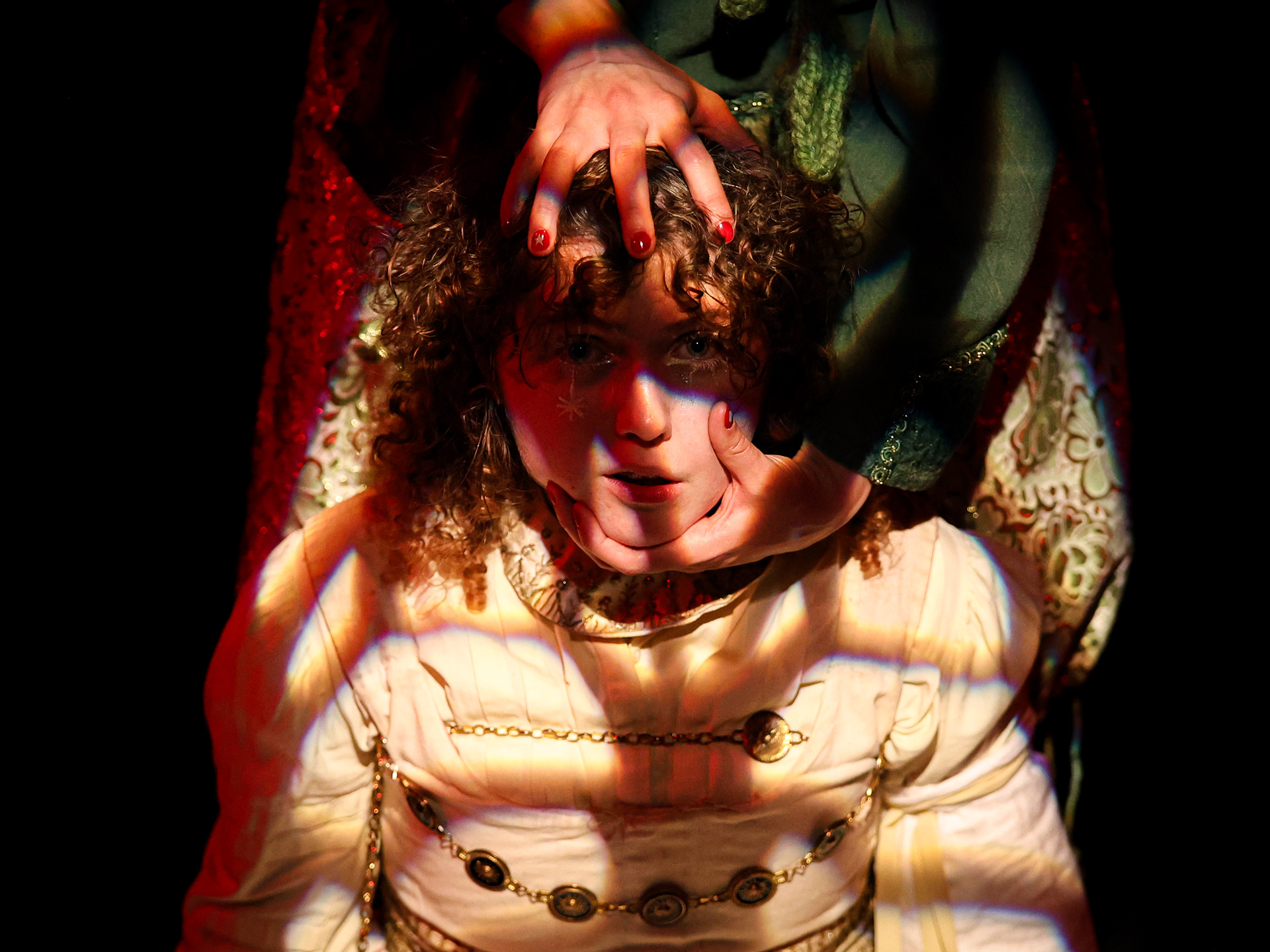 Richard III by William Shakespeare. Performed by Shrews Naked Shakespeare  on April  4th, 5th, and 6th of 2025 at Sarah Lawrence College.