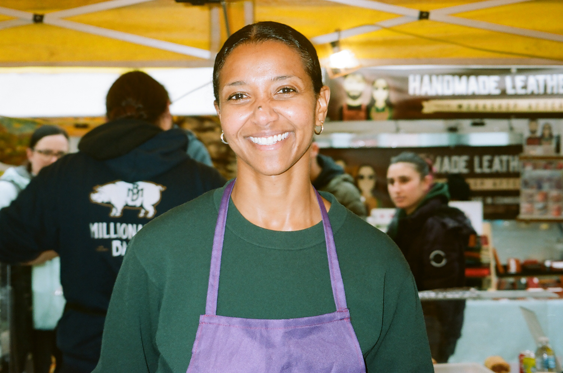 Edinburgh Flea Market. Edinburgh, Scotland, UK. November 2023.