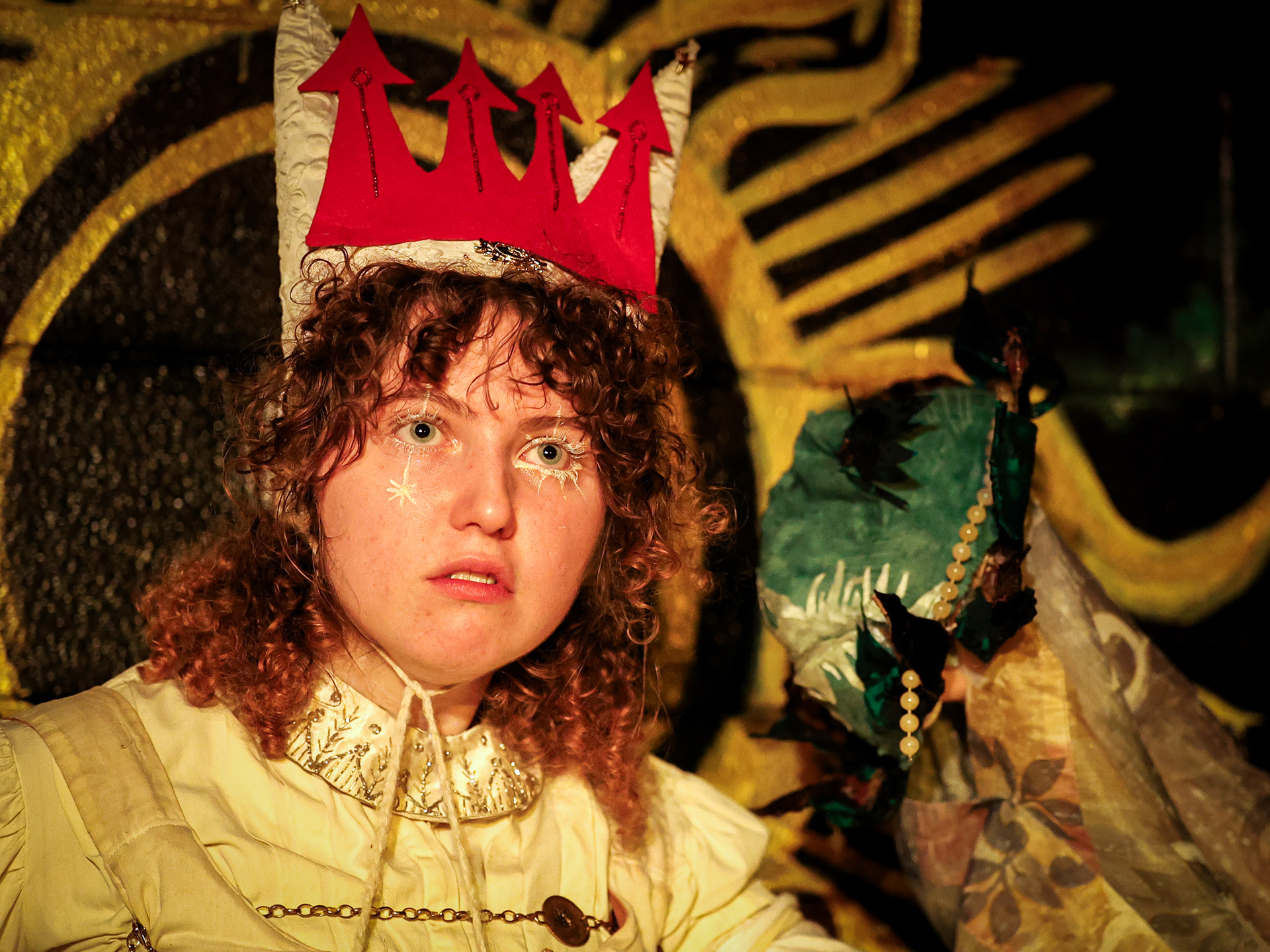 Richard III by William Shakespeare. Performed by Shrews Naked Shakespeare  on April  4th, 5th, and 6th of 2025 at Sarah Lawrence College.