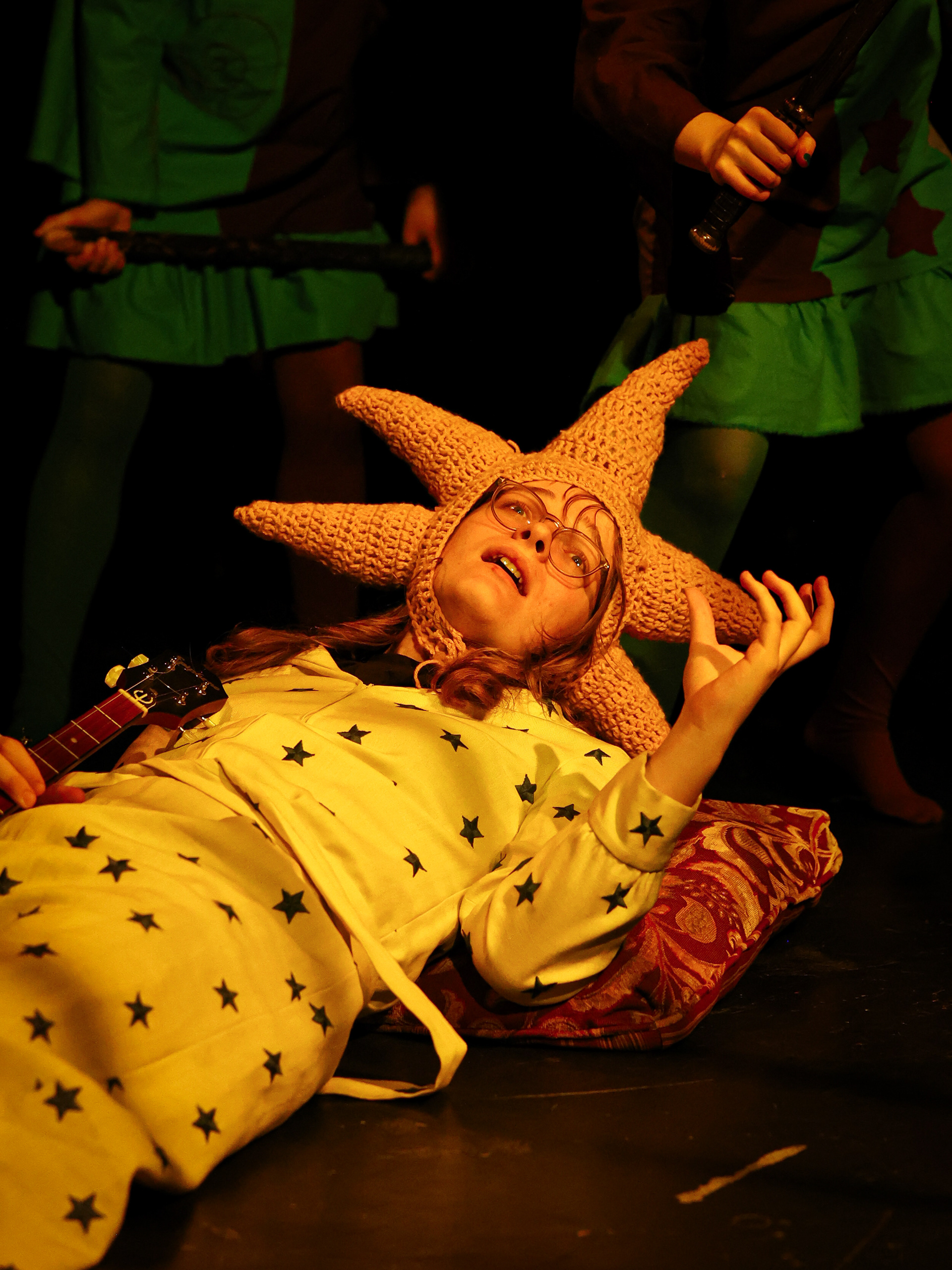 Richard III by William Shakespeare. Performed by Shrews Naked Shakespeare  on April  4th, 5th, and 6th of 2025 at Sarah Lawrence College.