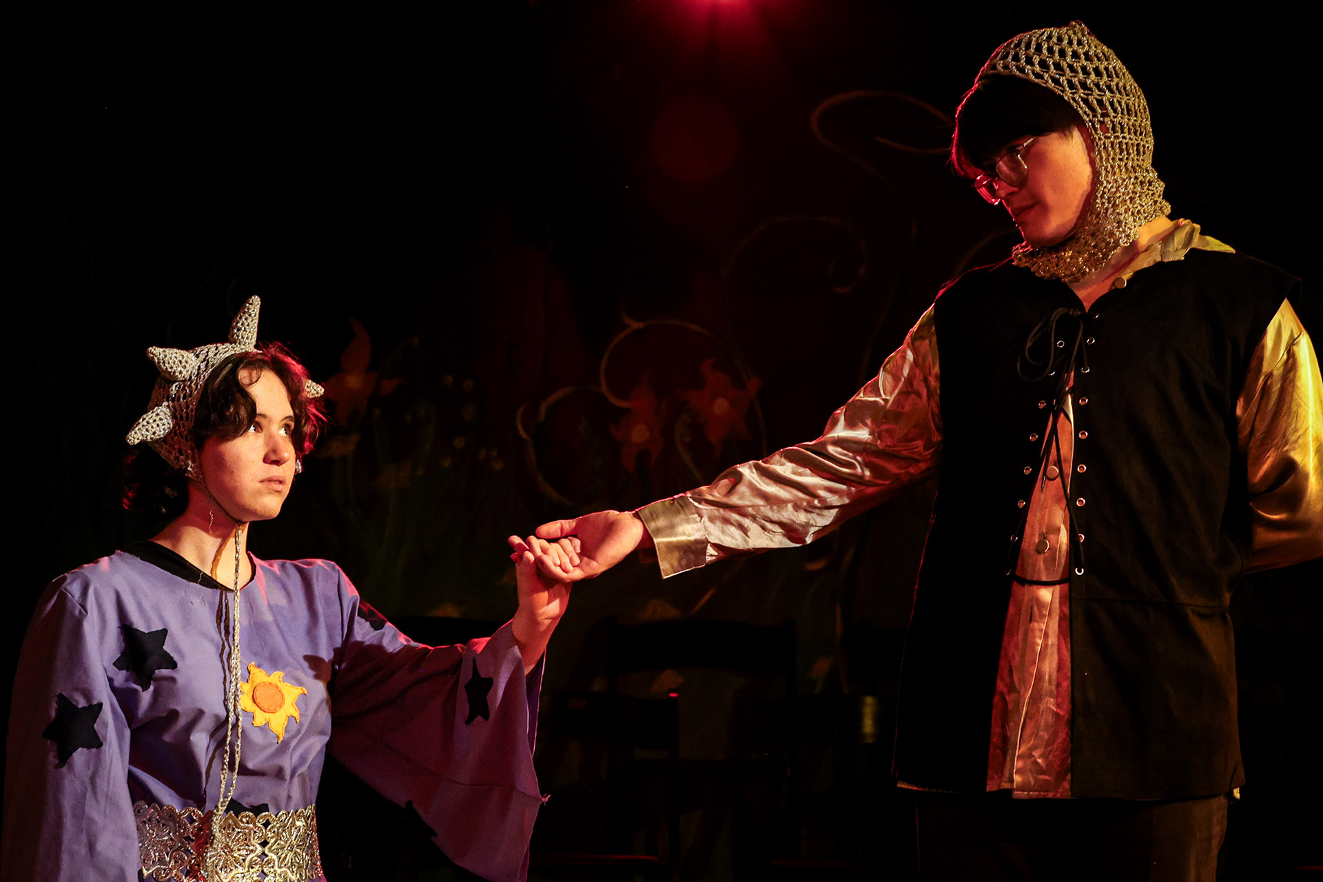 Richard III by William Shakespeare. Performed by Shrews Naked Shakespeare  on April  4th, 5th, and 6th of 2025 at Sarah Lawrence College.