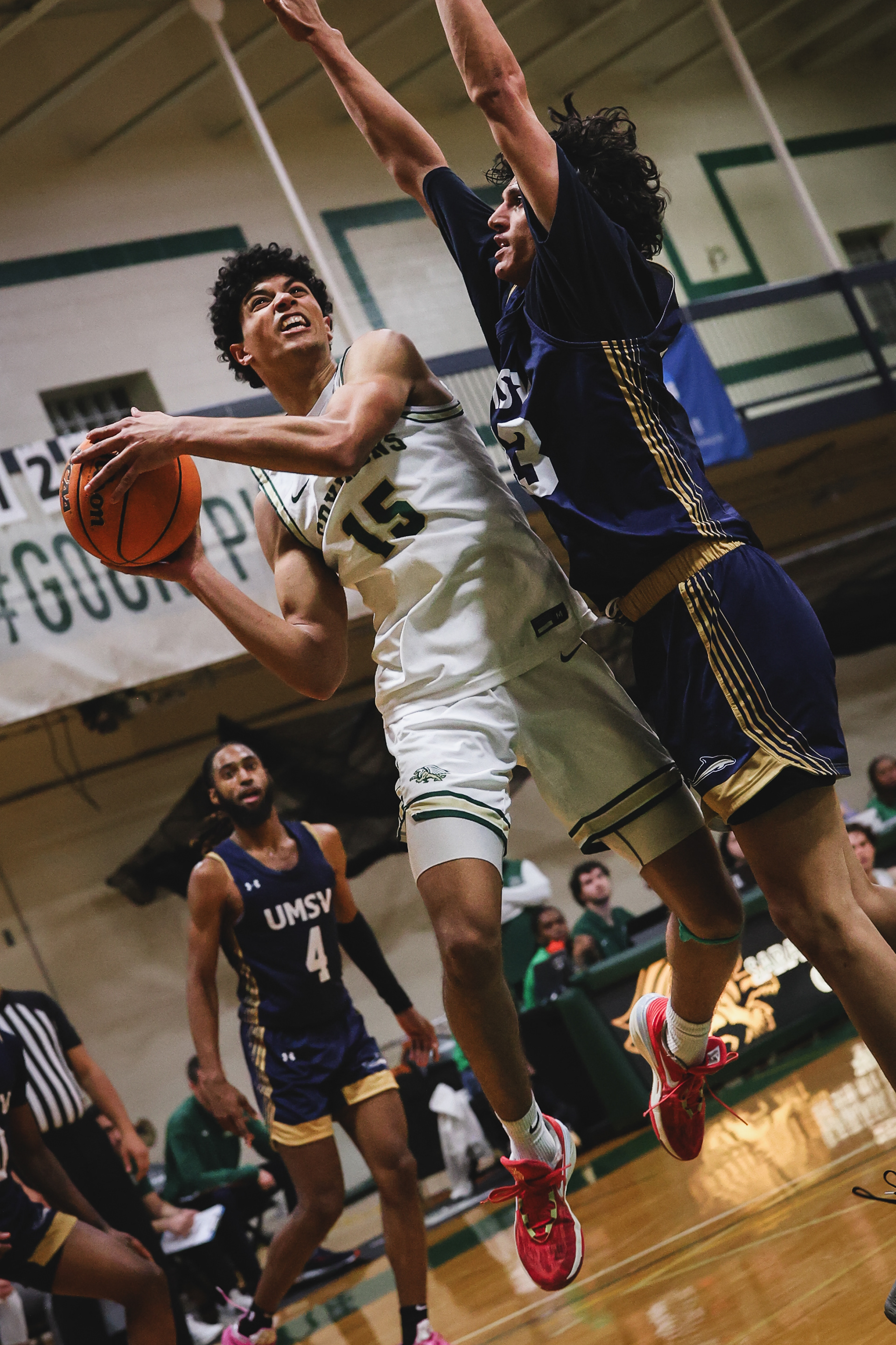 Sarah Lawrence College Men's Basketball Skyline Conference Championship against University of Mount Saint Vincent. Tuesday, February 25th, 2025. Bronxville, New York.