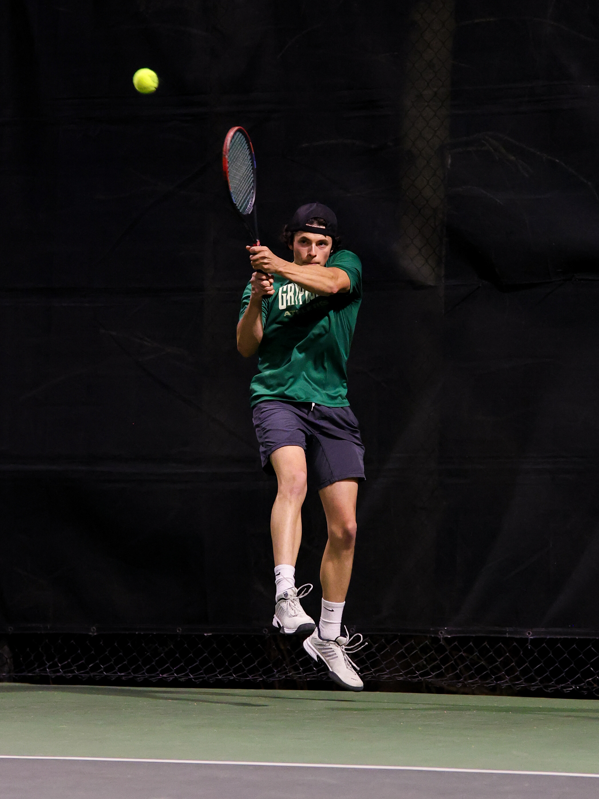 Sarah Lawrence College Men's Tennis Senior Night against St. Joseph's Long Island. Thursday, April 24th, 2025. Bronxville, New York.