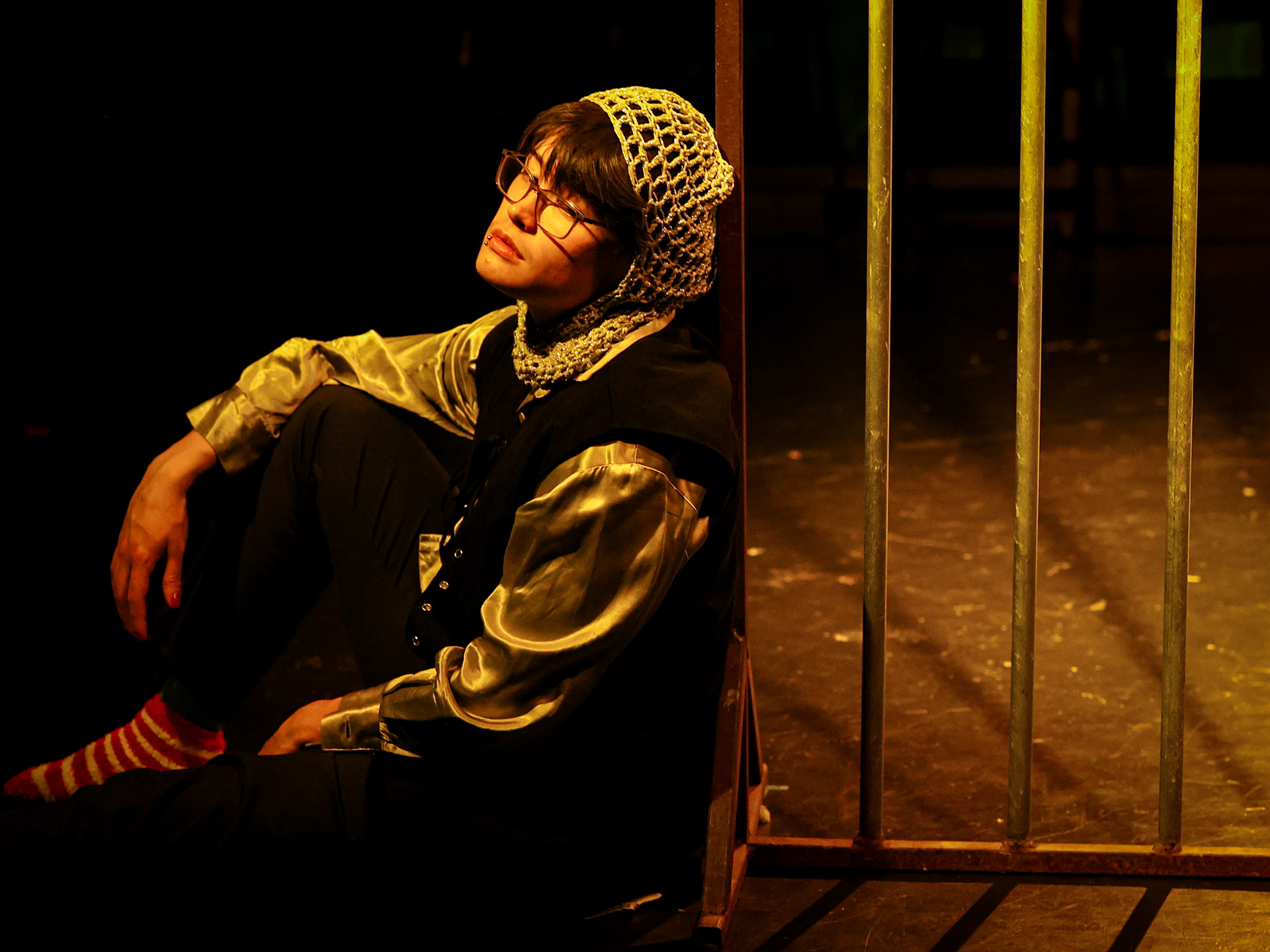 Richard III by William Shakespeare. Performed by Shrews Naked Shakespeare  on April  4th, 5th, and 6th of 2025 at Sarah Lawrence College.