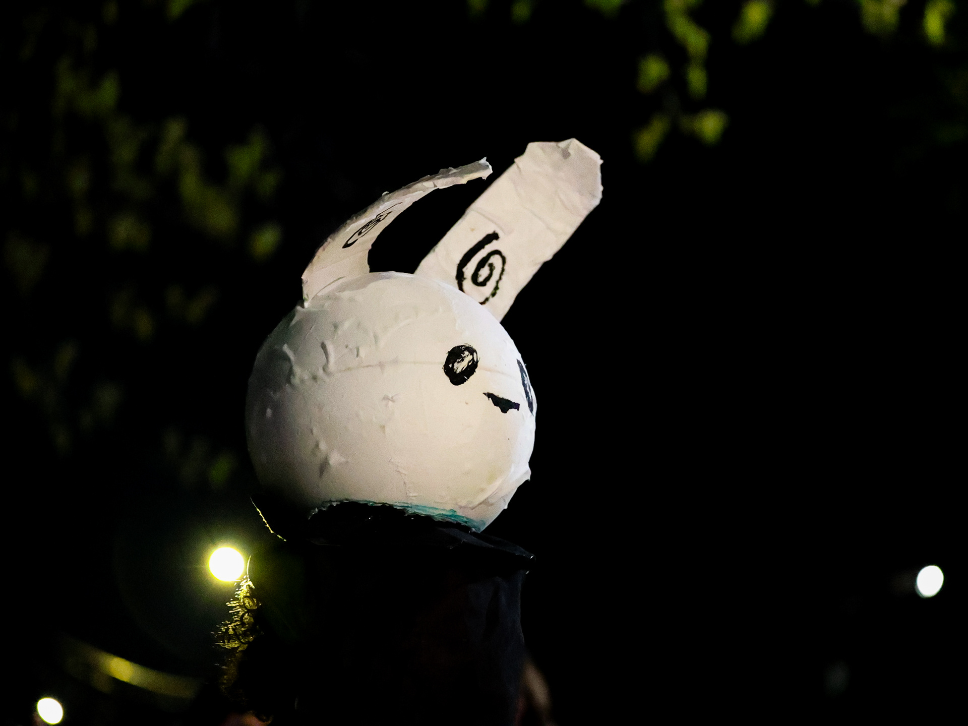 Bog Body Dance Party. An experimental puppet show rave by Maura Pelczynski.  Performed on April  24th of 2025 at Sarah Lawrence College.