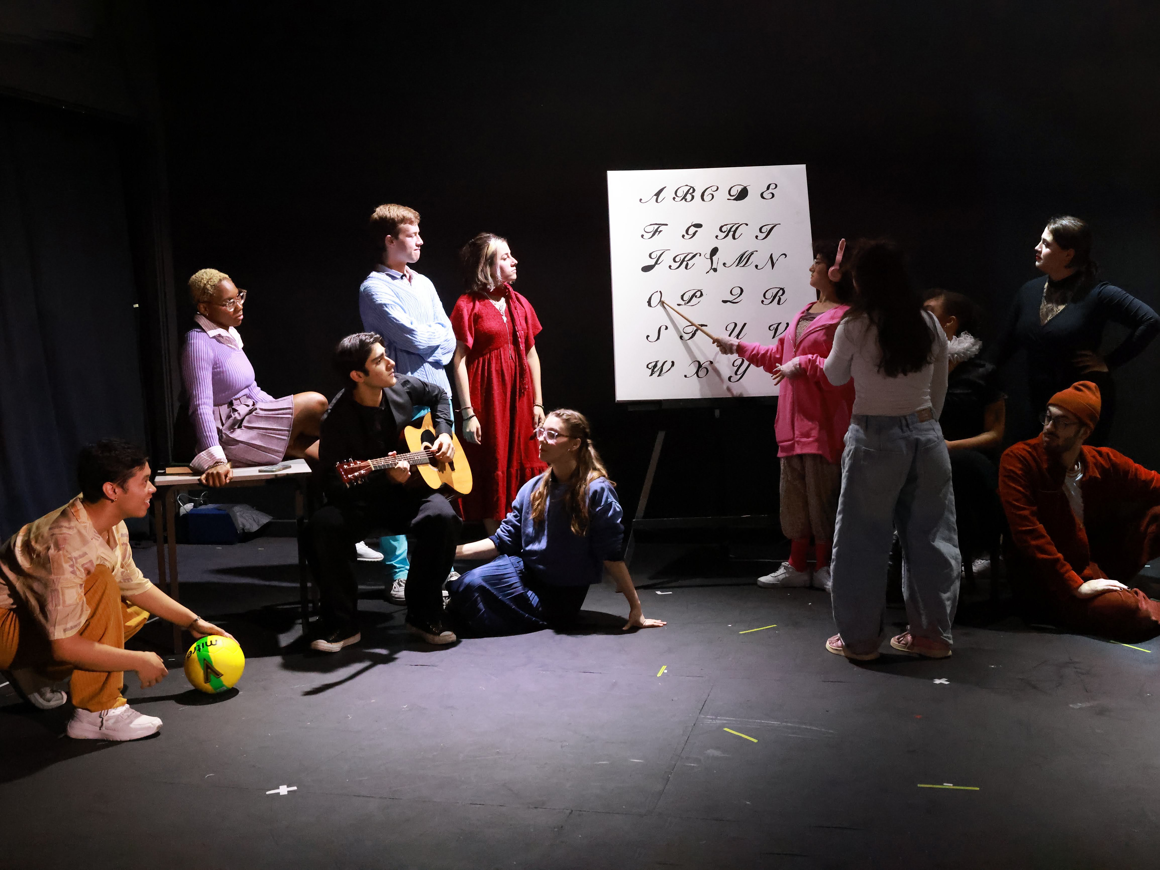 Mad for Love. An adaptation of Lope De Vega's 'La Dama Boba', directed by Paula Rodriguez. Produced by the British American Drama Academy. Performed at the New Diorama Theater in London, UK, on December 13th, 2023.