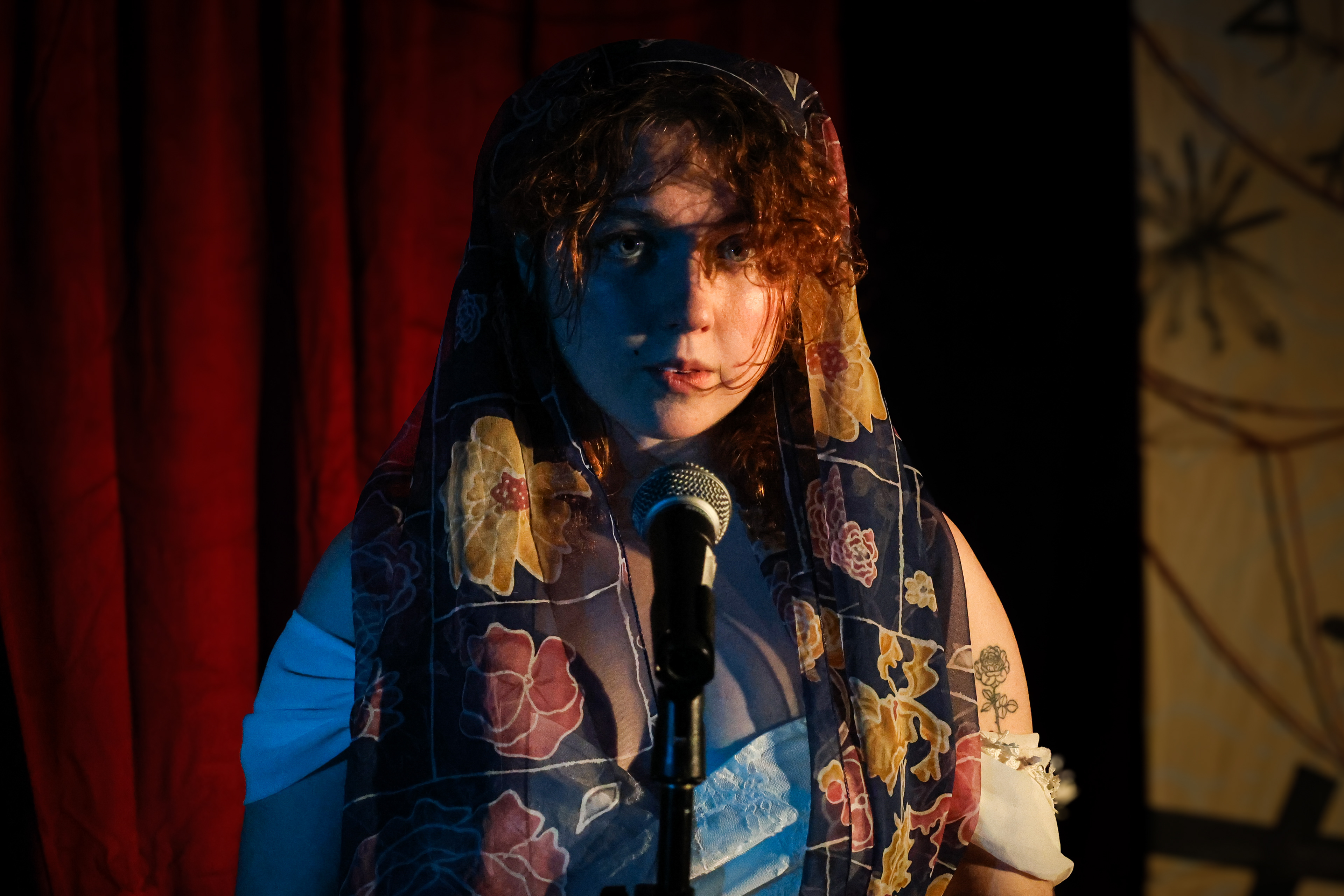 Showbiz Kid by Teddy Routhier. Directed by Maura Pelczynski. Produced by Melancholy Players Theatre Company. Performed on November  1st, 2nd, and 3rd of 2024 at Sarah Lawrence College.