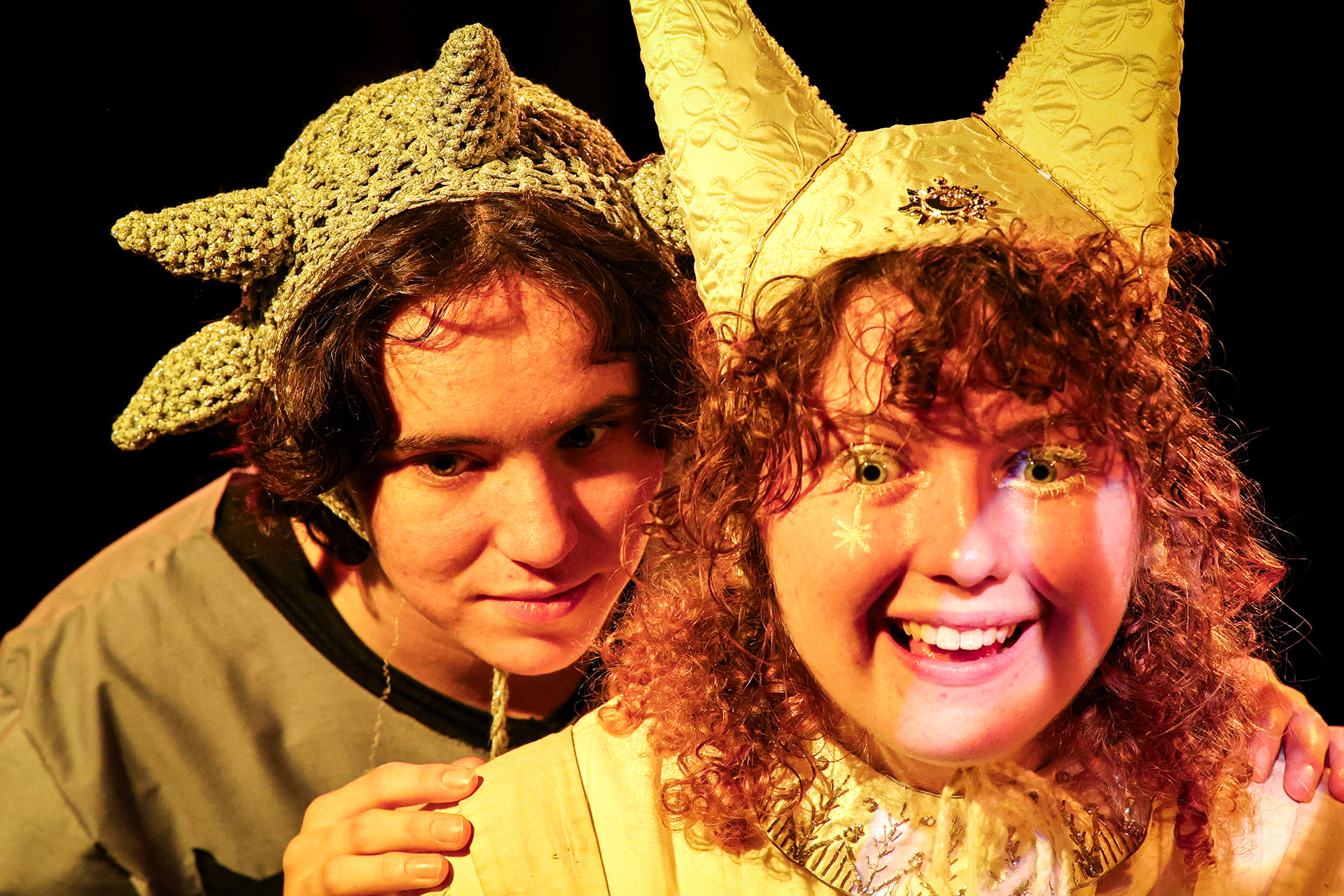 Richard III by William Shakespeare. Performed by Shrews Naked Shakespeare  on April  4th, 5th, and 6th of 2025 at Sarah Lawrence College.