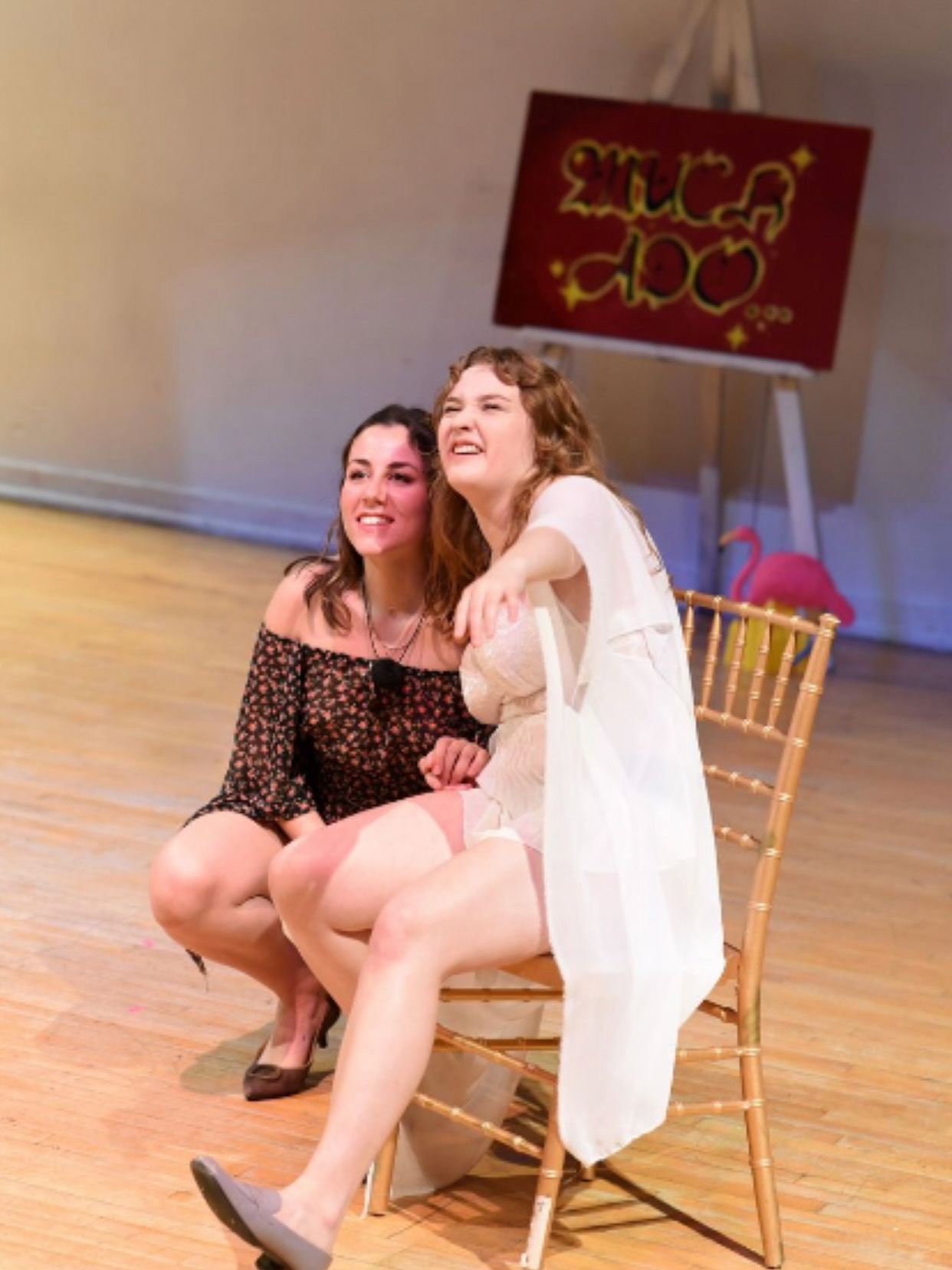 Much Ado About Nothing by William Shakespeare. Produced by The Bare Bard and Directed by Vivian Marko. New York, USA. Performed on November 11th, 12th, and 13th of 2024.