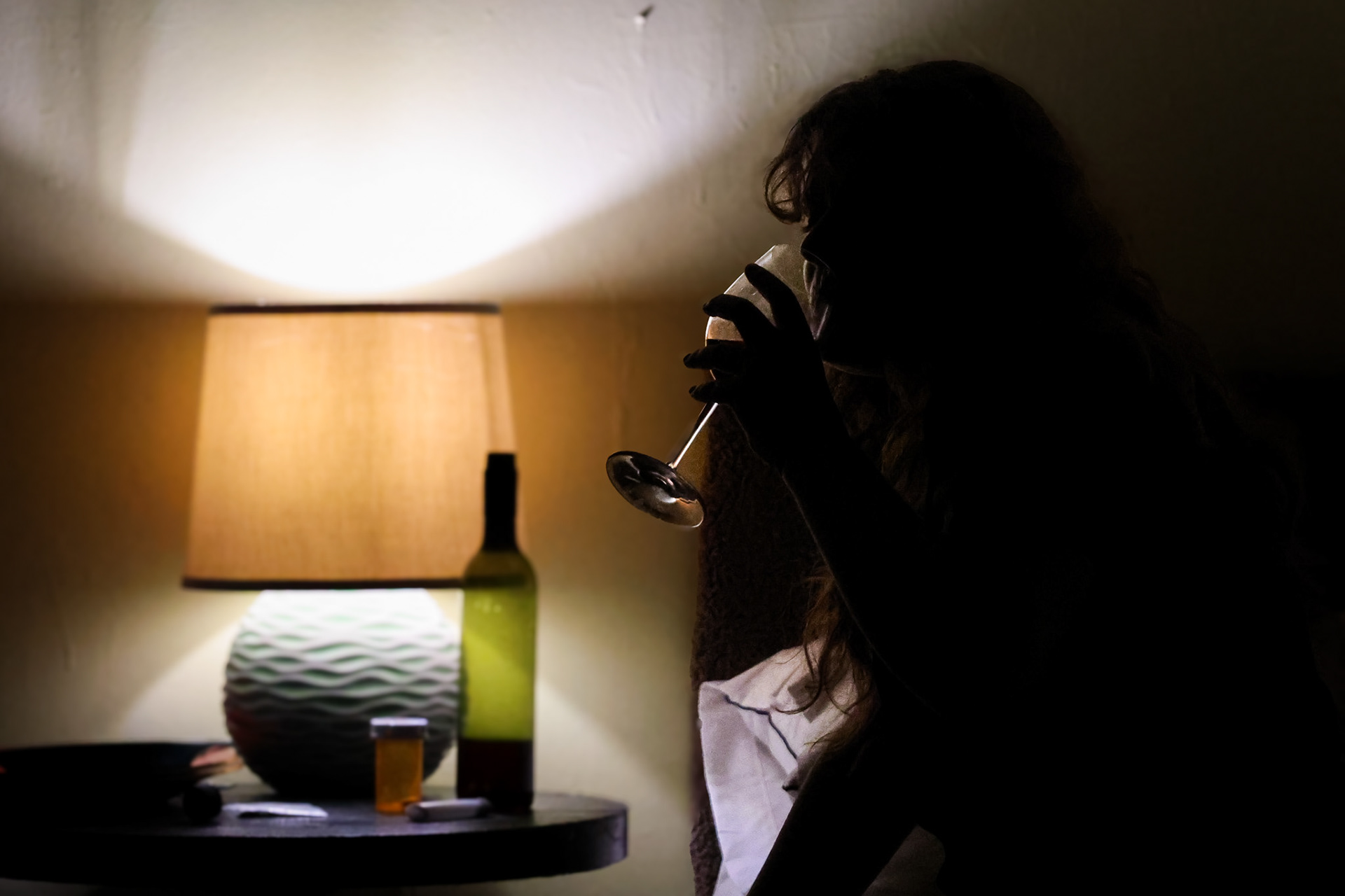 Bug by Tracy Letts. Directed by Sarah Luczak. Produced by Melancholy Players Theatre Company. Performed on November  21st, 22nd, and 23rd of 2024 at Sarah Lawrence College.