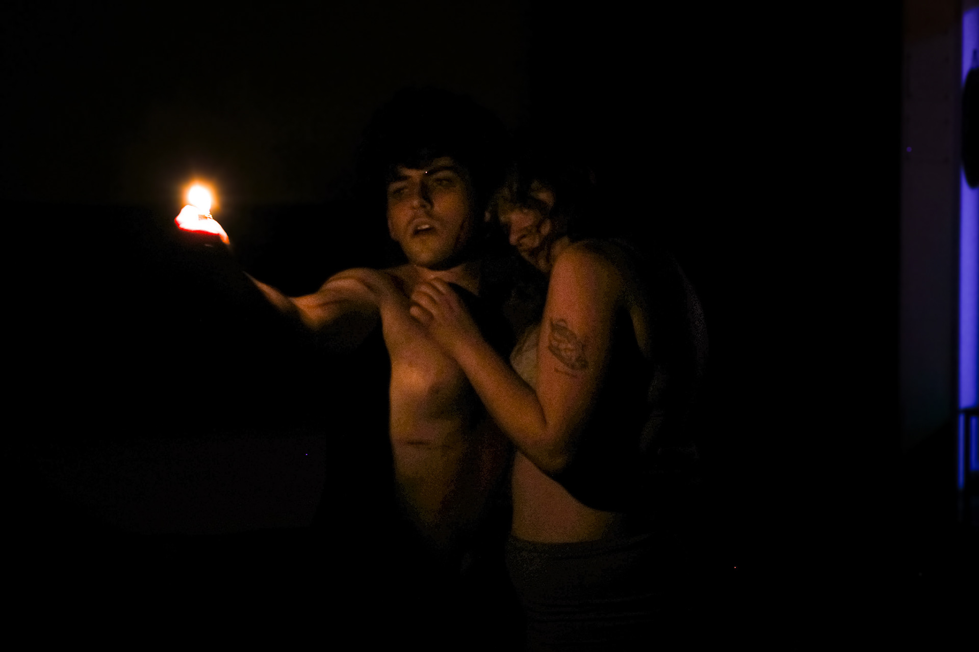 Bug by Tracy Letts. Directed by Sarah Luczak. Produced by Melancholy Players Theatre Company. Performed on November  21st, 22nd, and 23rd of 2024 at Sarah Lawrence College.