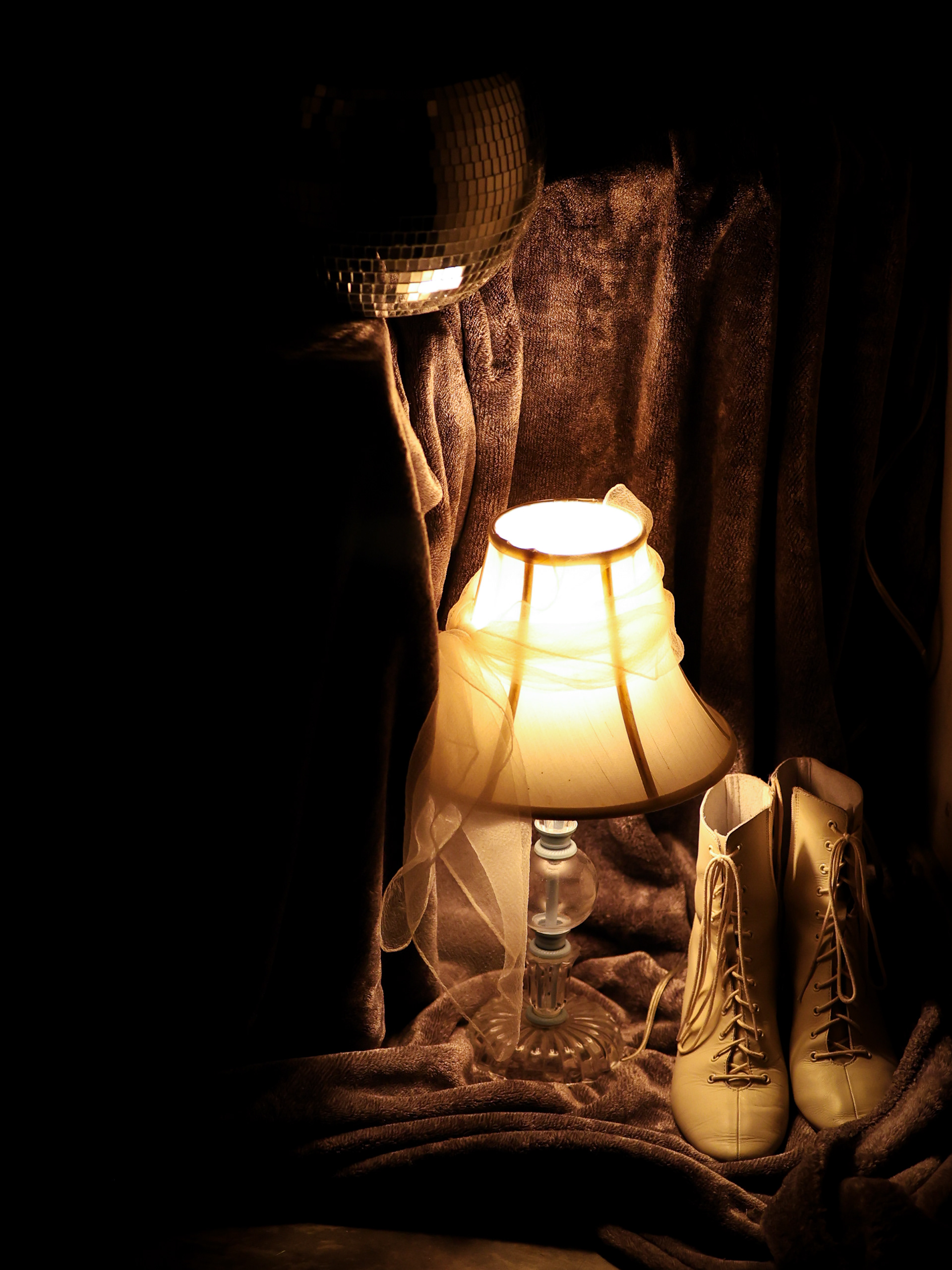 Bog Body Dance Party. An experimental puppet show rave by Maura Pelczynski.  Performed on April  24th of 2025 at Sarah Lawrence College.