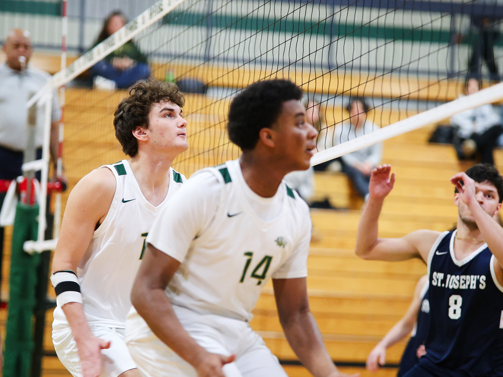 Sarah Lawrence College Men's Volleyball against St. Joseph's Brooklyn. Monday, March 3rd, 2025. Bronxville, New York.