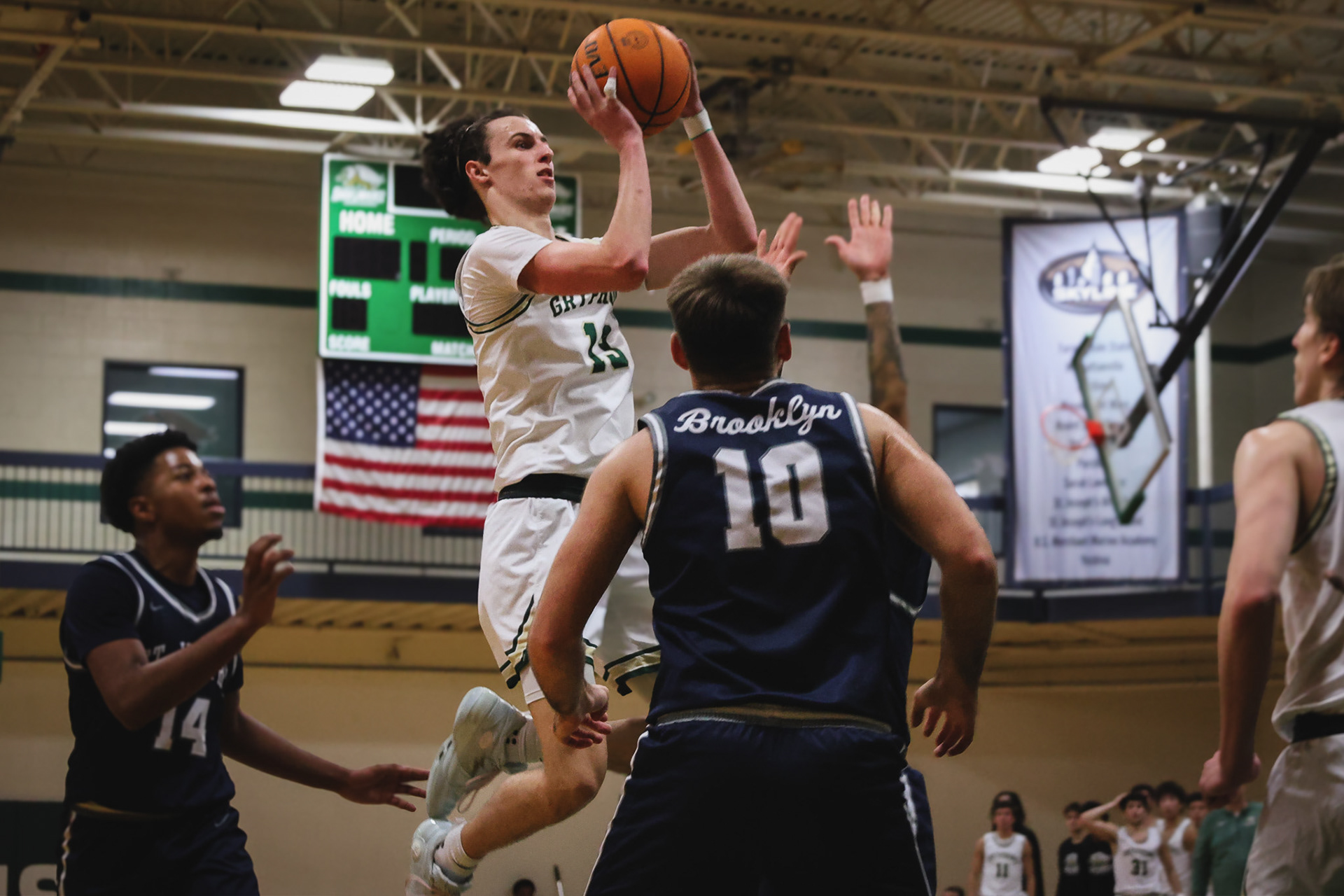 Sarah Lawrence College Men's Basketball Doubleheader against St. Joseph's Brooklyn. Saturday, January 25th, 2025. Bronxville, New York.