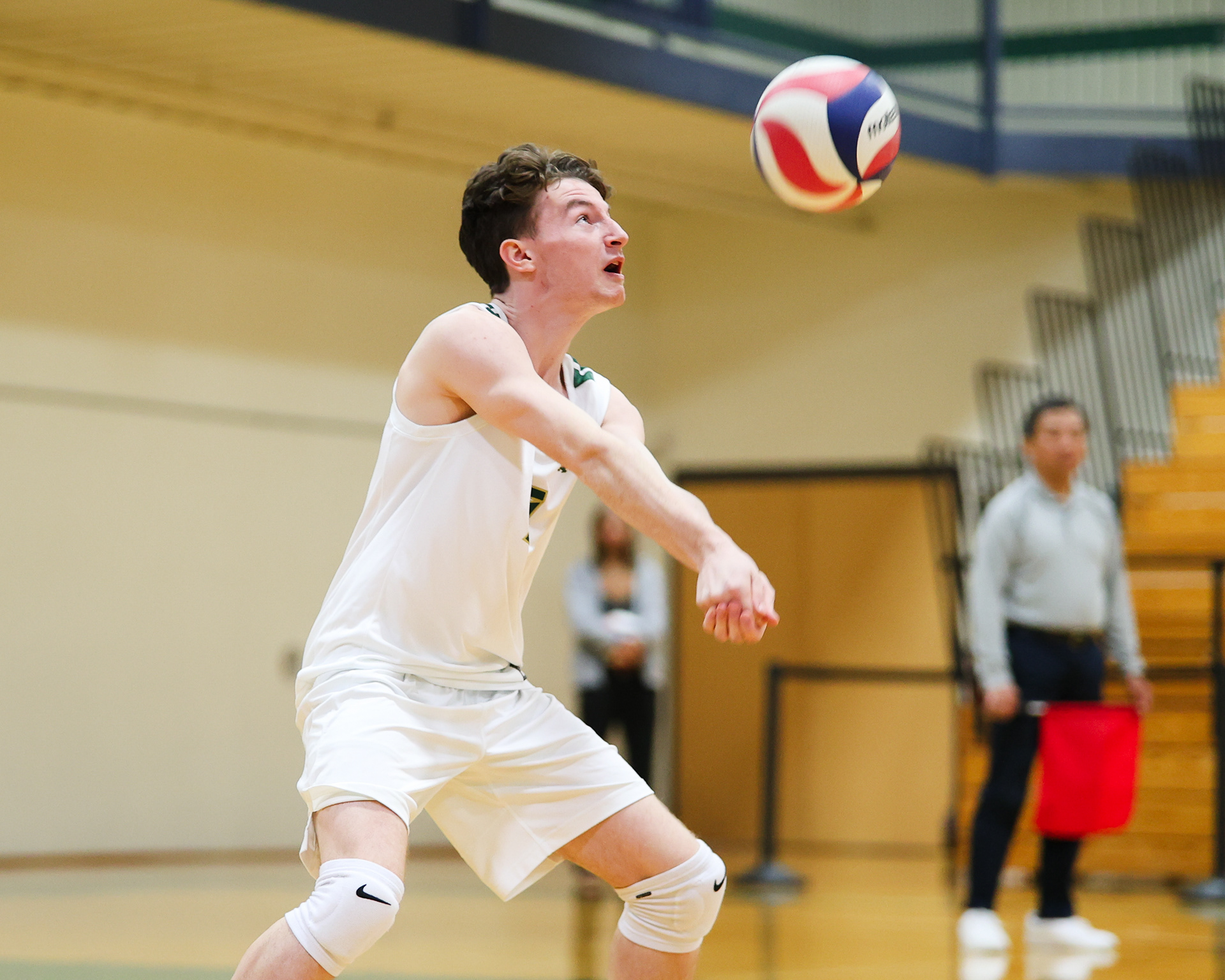 Sarah Lawrence College Men's Volleyball against St. Joseph's Brooklyn. Monday, March 3rd, 2025. Bronxville, New York.