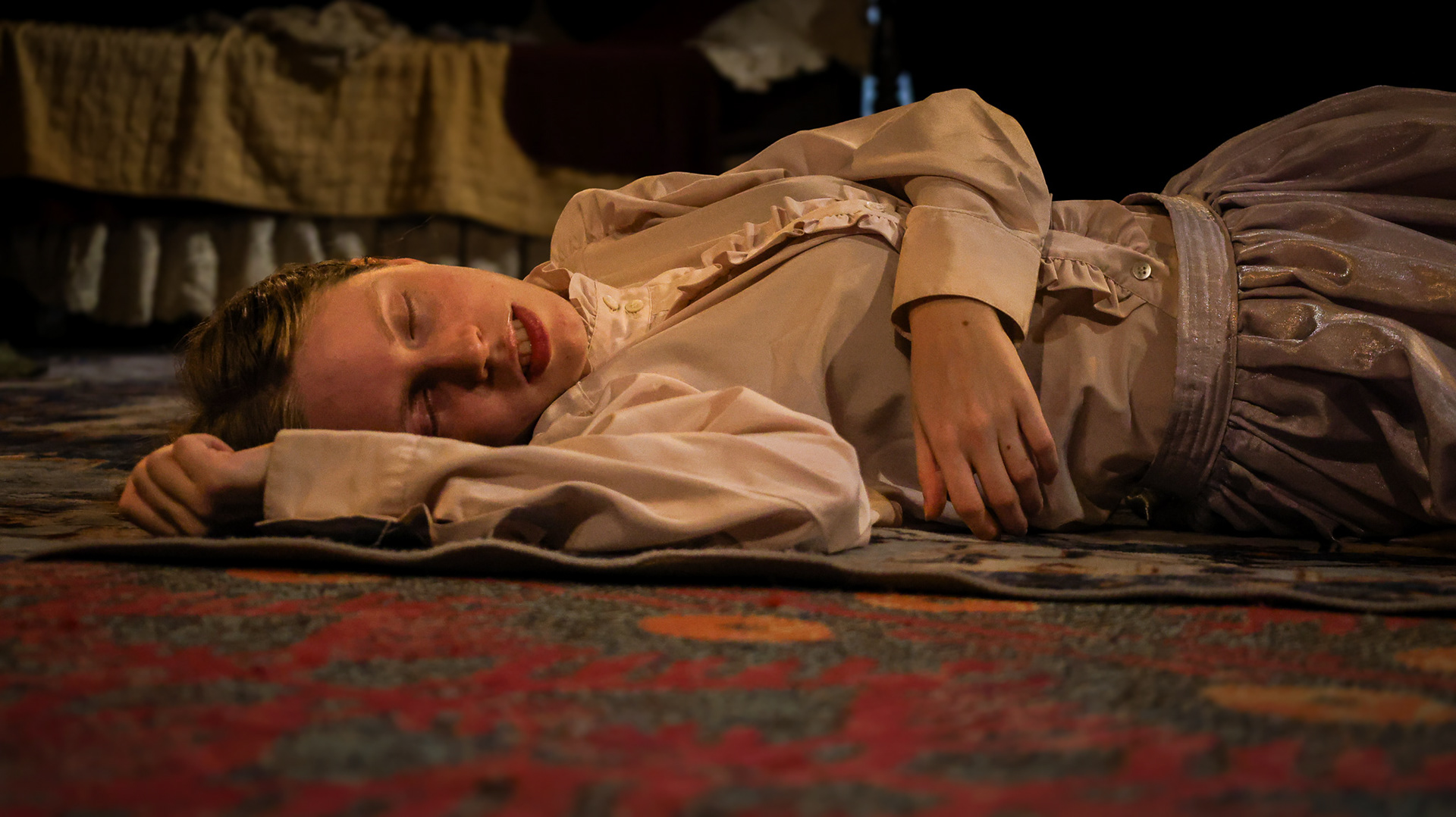 Little Women by Kate Hamill. (Adapted from the novel by Luisa May Alcott) Directed by Oona Hutchman. Produced by Downstage Theatre Company. Performed on December 5th, 6th, and 7th of 2024 at Sarah Lawrence College.