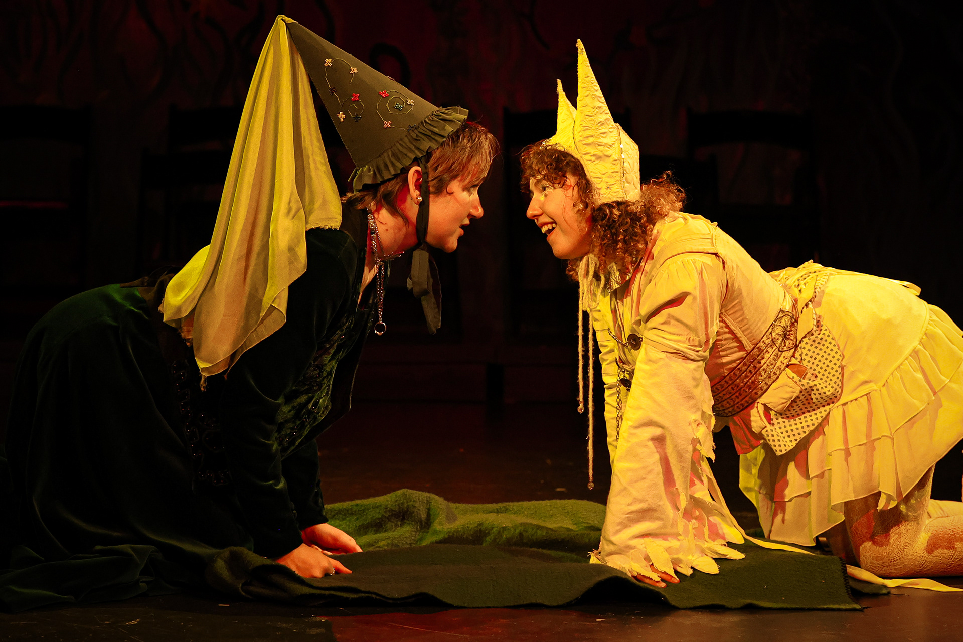 Richard III by William Shakespeare. Performed by Shrews Naked Shakespeare  on April  4th, 5th, and 6th of 2025 at Sarah Lawrence College.